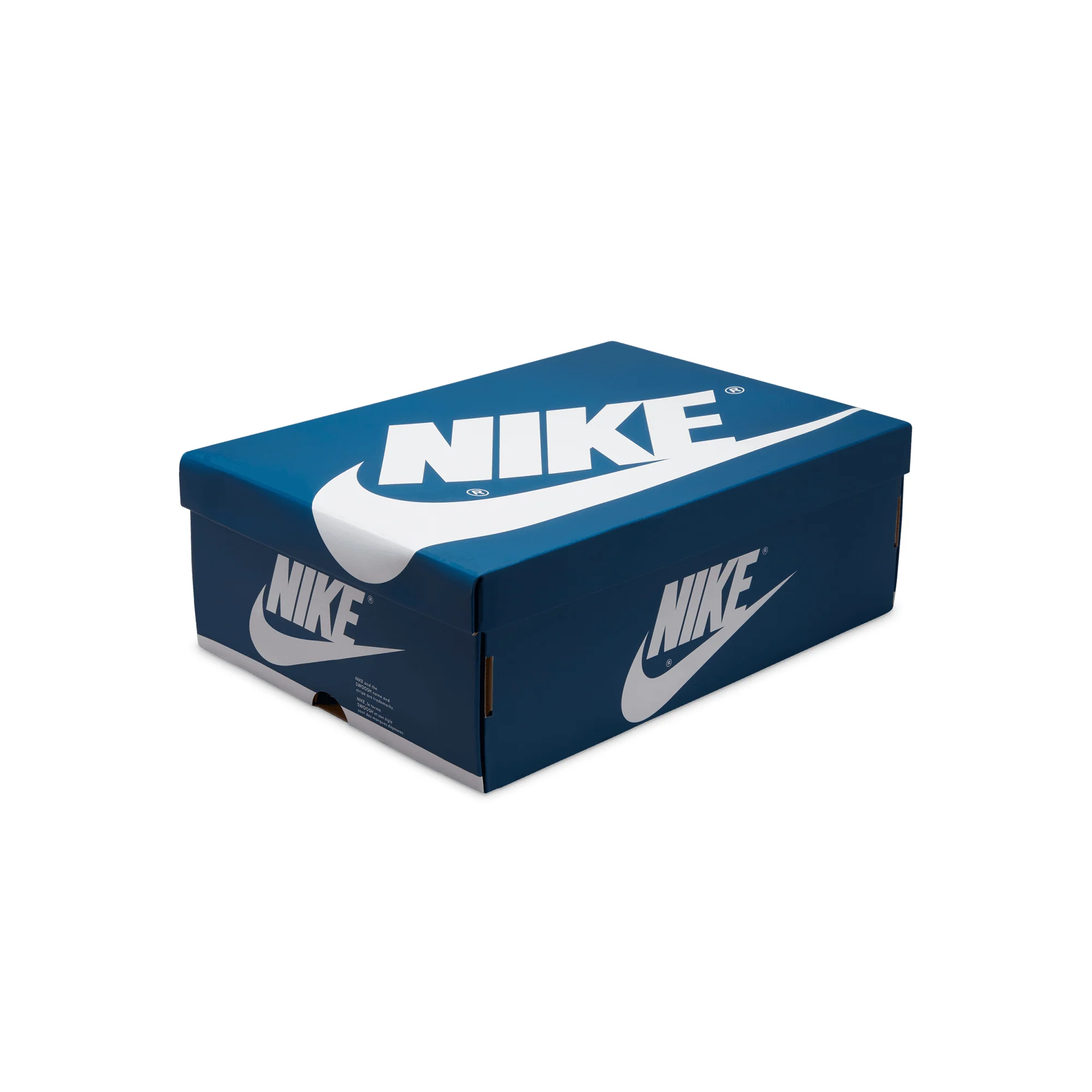 Air Jordan Mens 1 Retro High OG 'True Blue' Shoes - Image 4