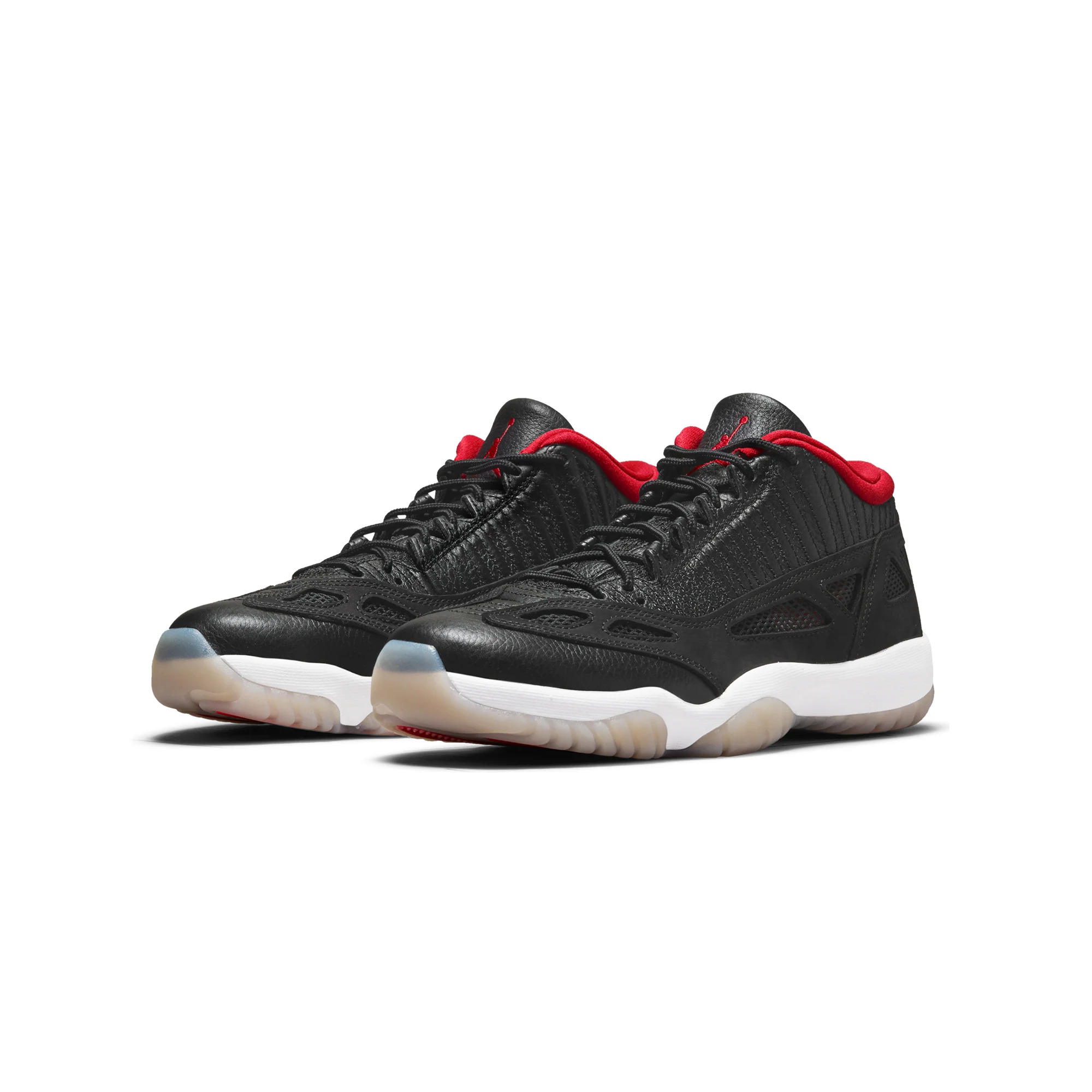 Air Jordan Mens 11 Retro Low IE Bred Shoes - Image 2