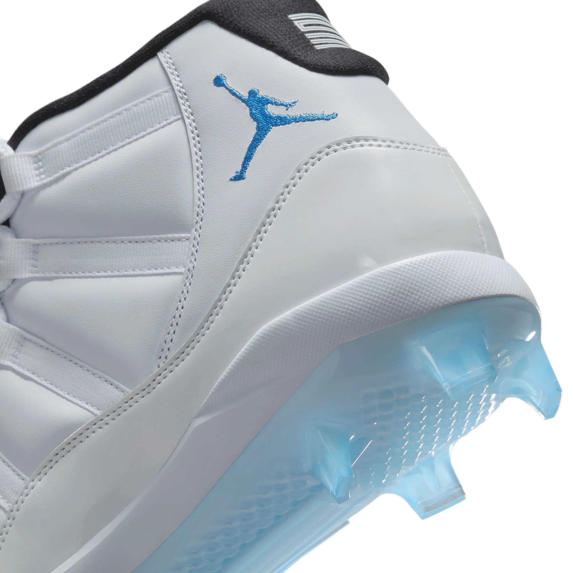 Air Jordan Mens 11 Retro MCS Baseball Cleats - Image 4