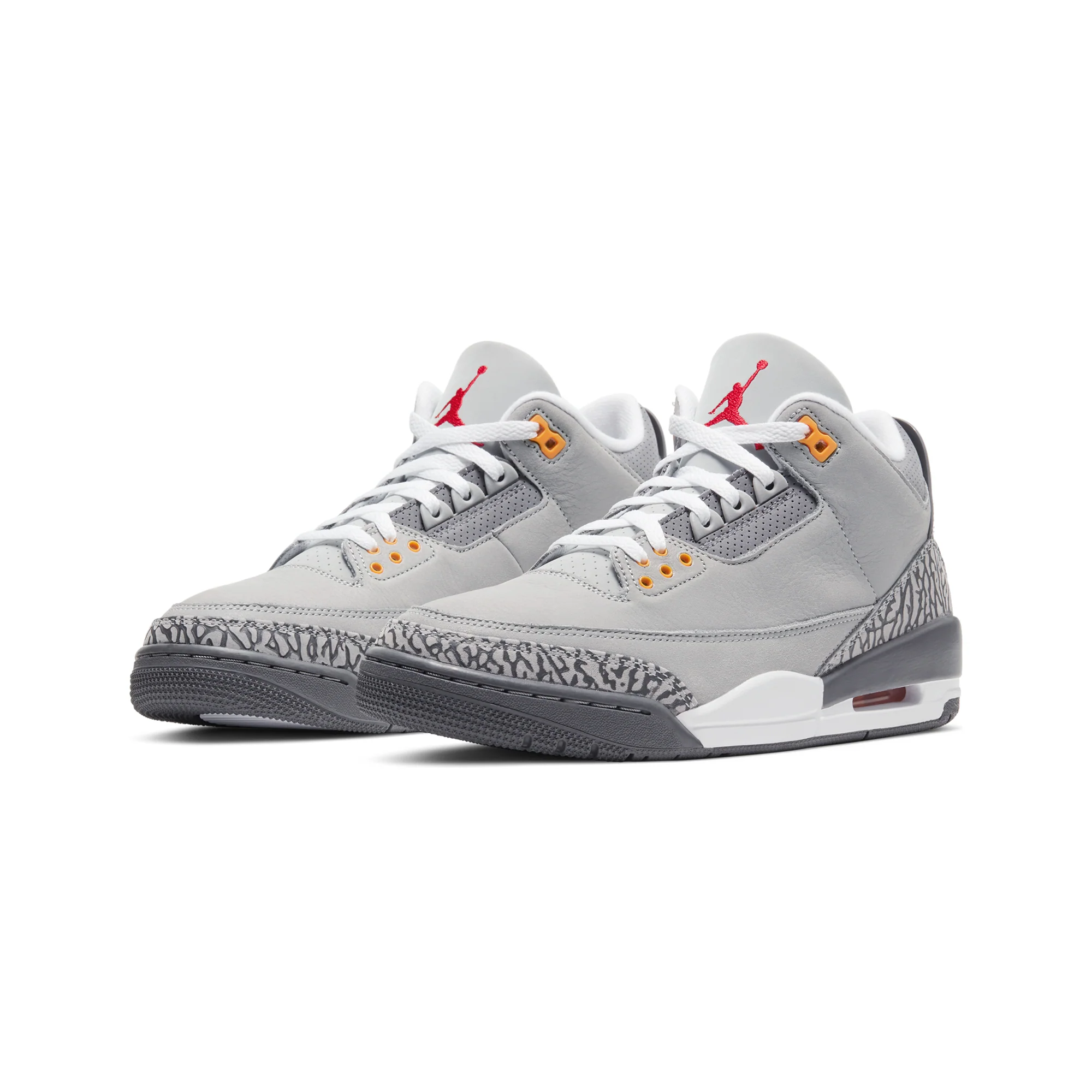 Air Jordan Mens 3 Retro 'Cool Grey' Shoes - Image 2