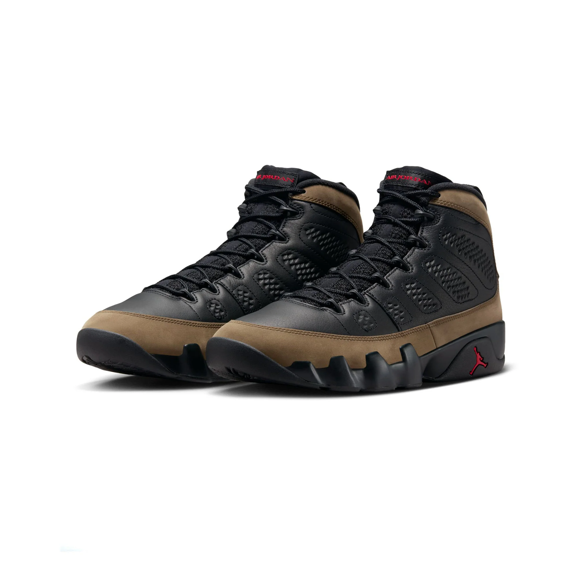 Air Jordan 9 Mens Retro "Olive" Shoes - Image 2