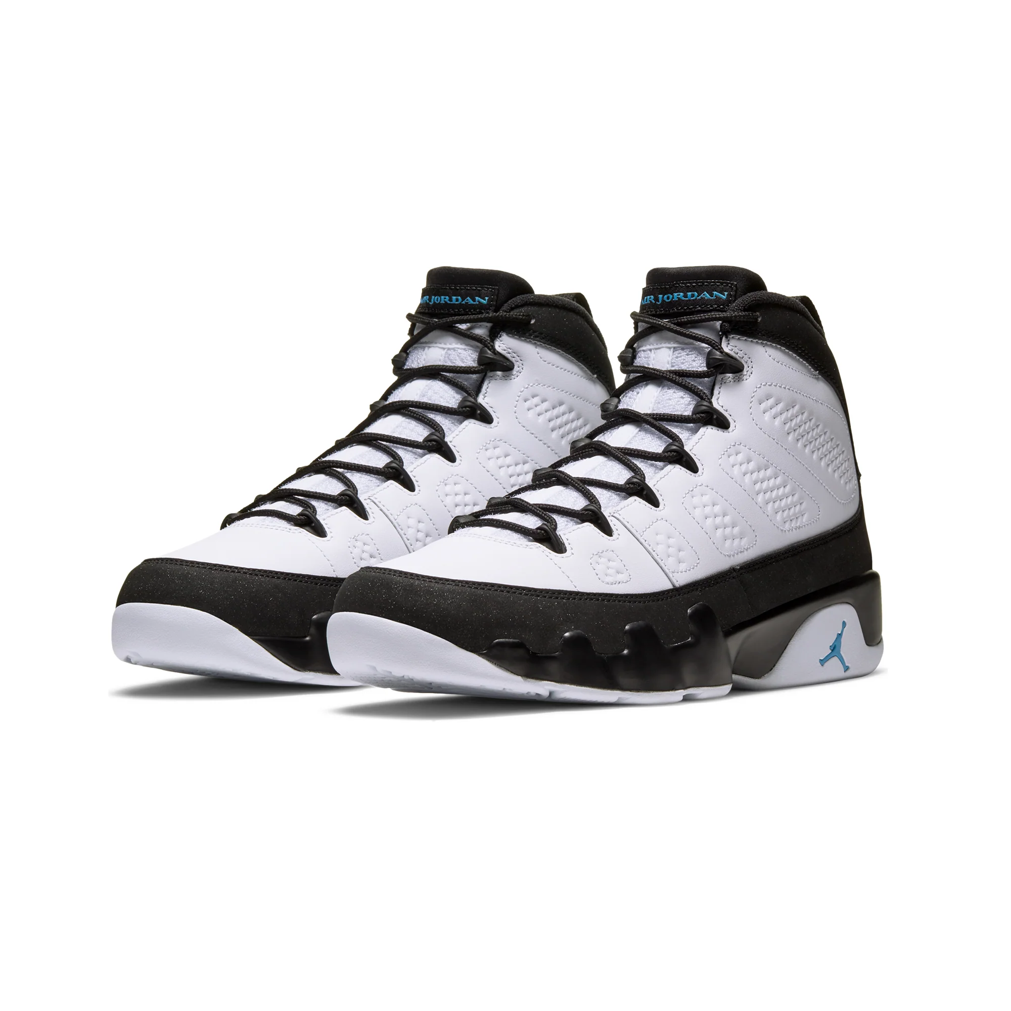 Air Jordan Mens 9 Retro University Blue Shoes - Image 2
