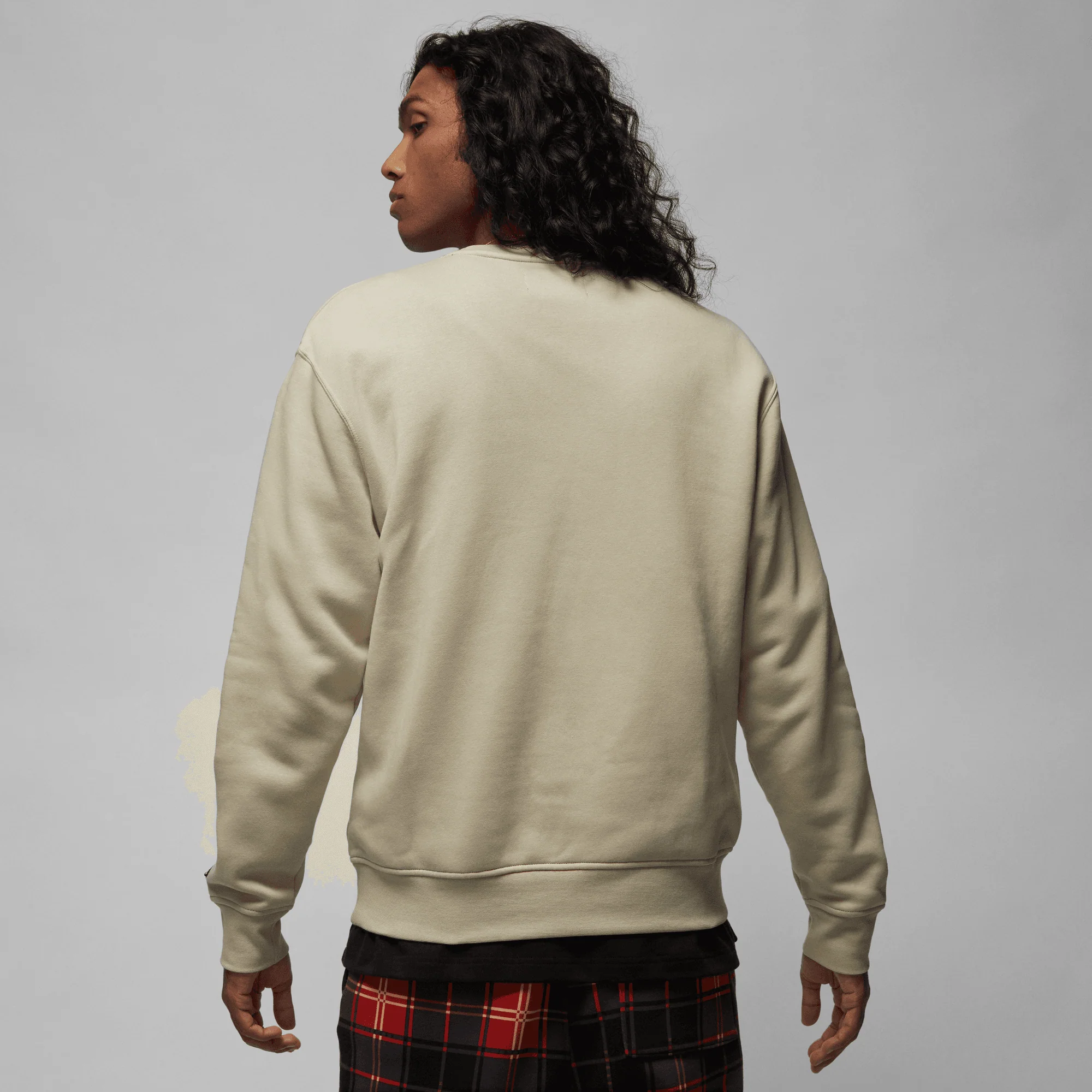 Air Jordan Mens Essential Holiday Fleece Crew - Image 3