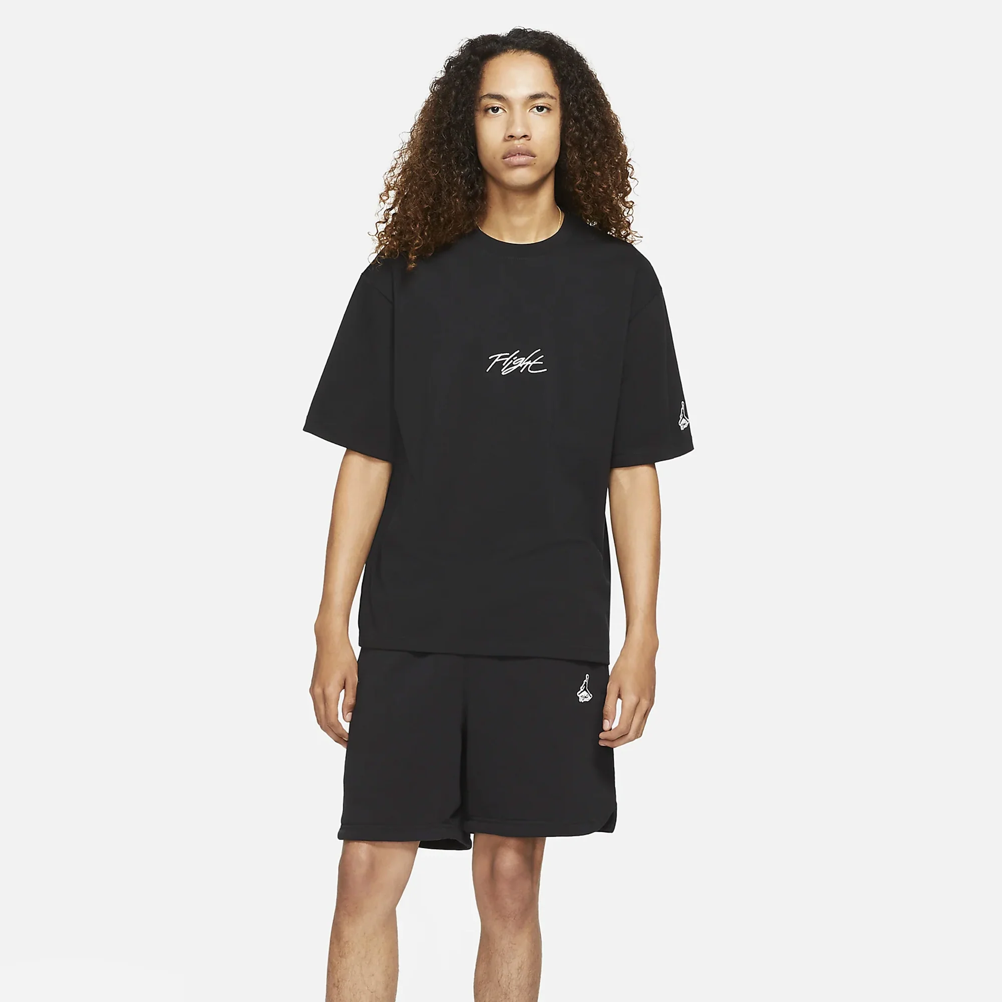Air Jordan Mens Essentials Shorts 'Black' - Image 4