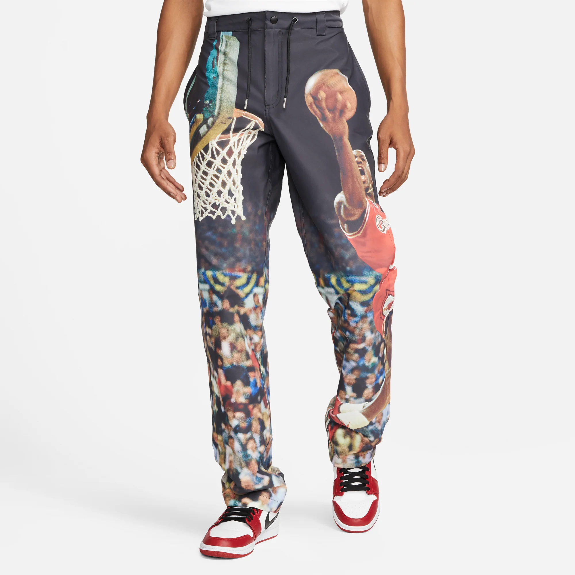 Air Jordan Mens Flight Heritage Pants - Image 3
