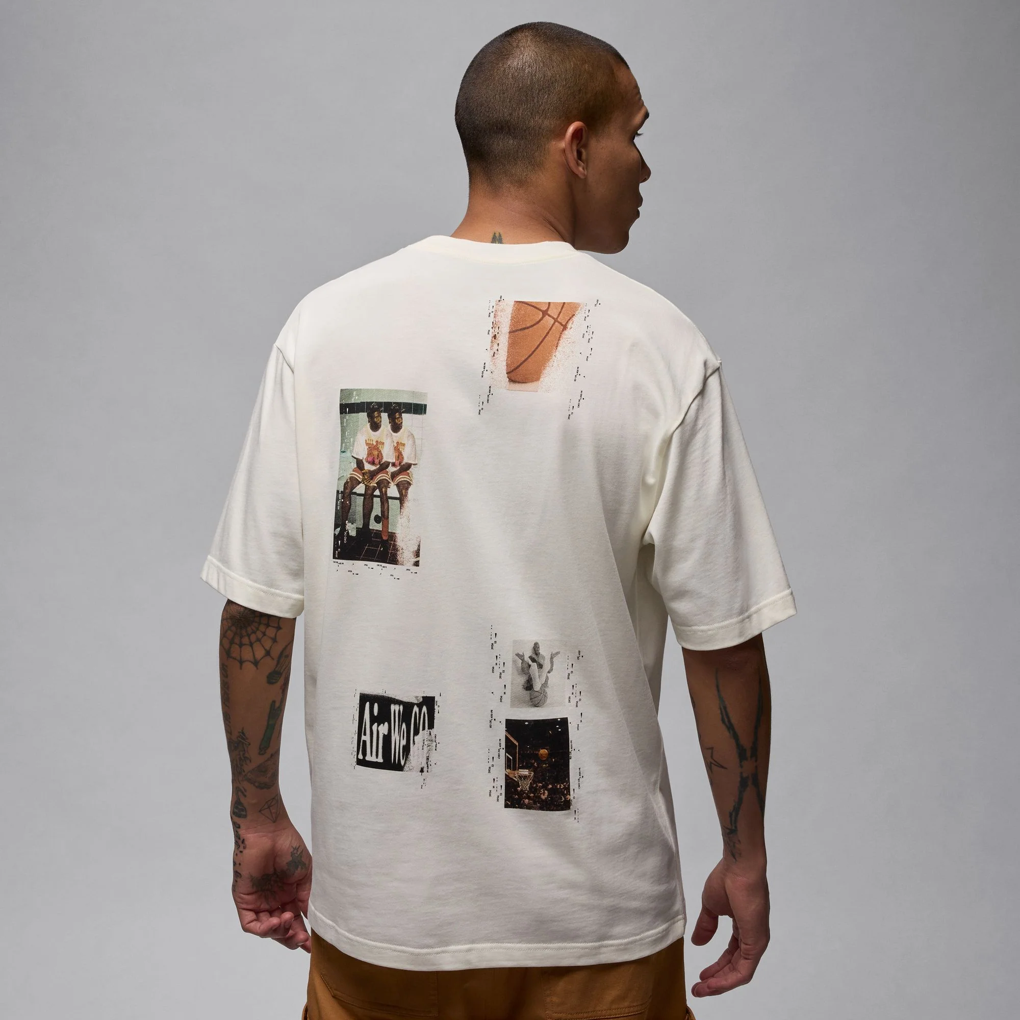 Air Jordan Mens Flight Heritage SS Tee - Image 3
