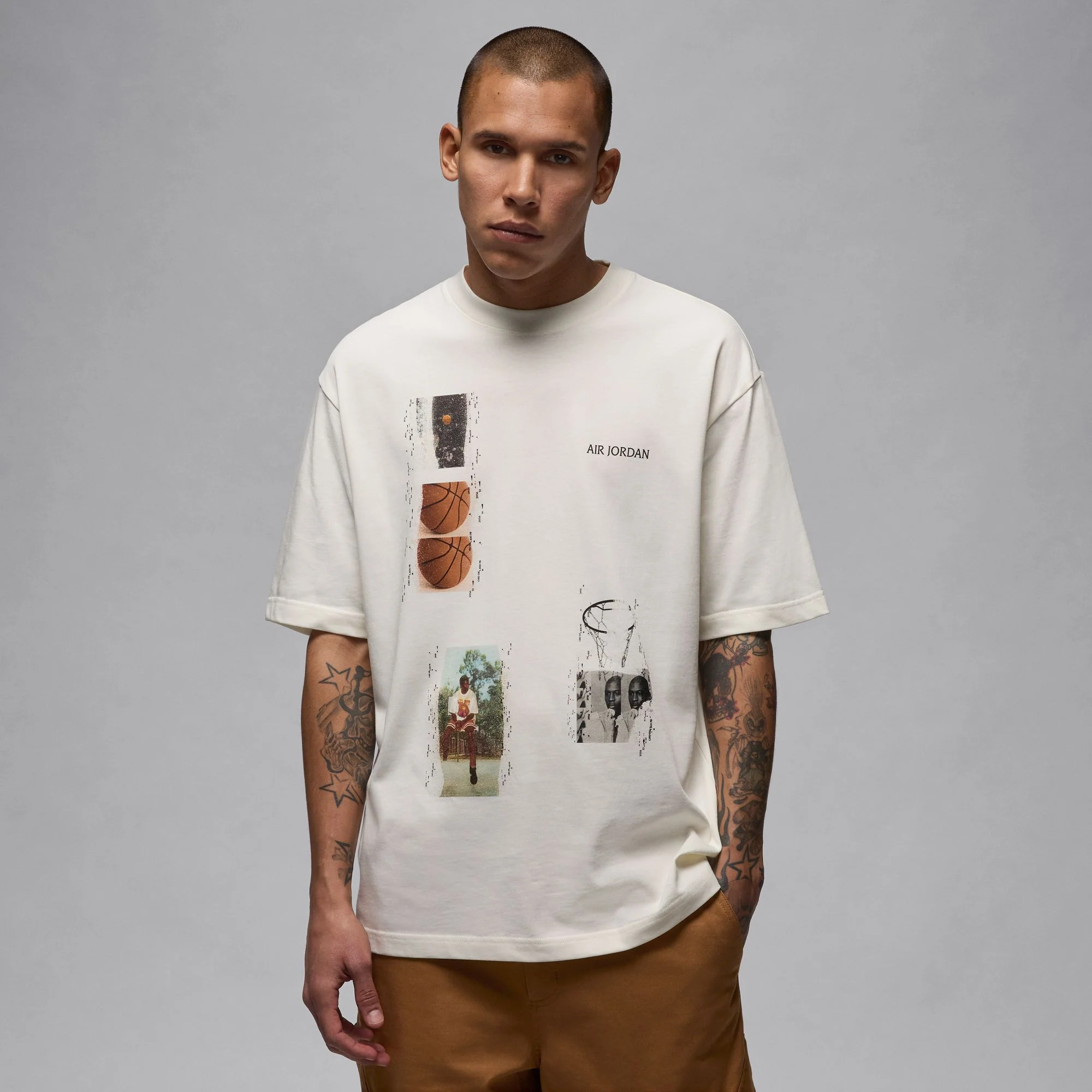 Air Jordan Mens Flight Heritage SS Tee - Image 4