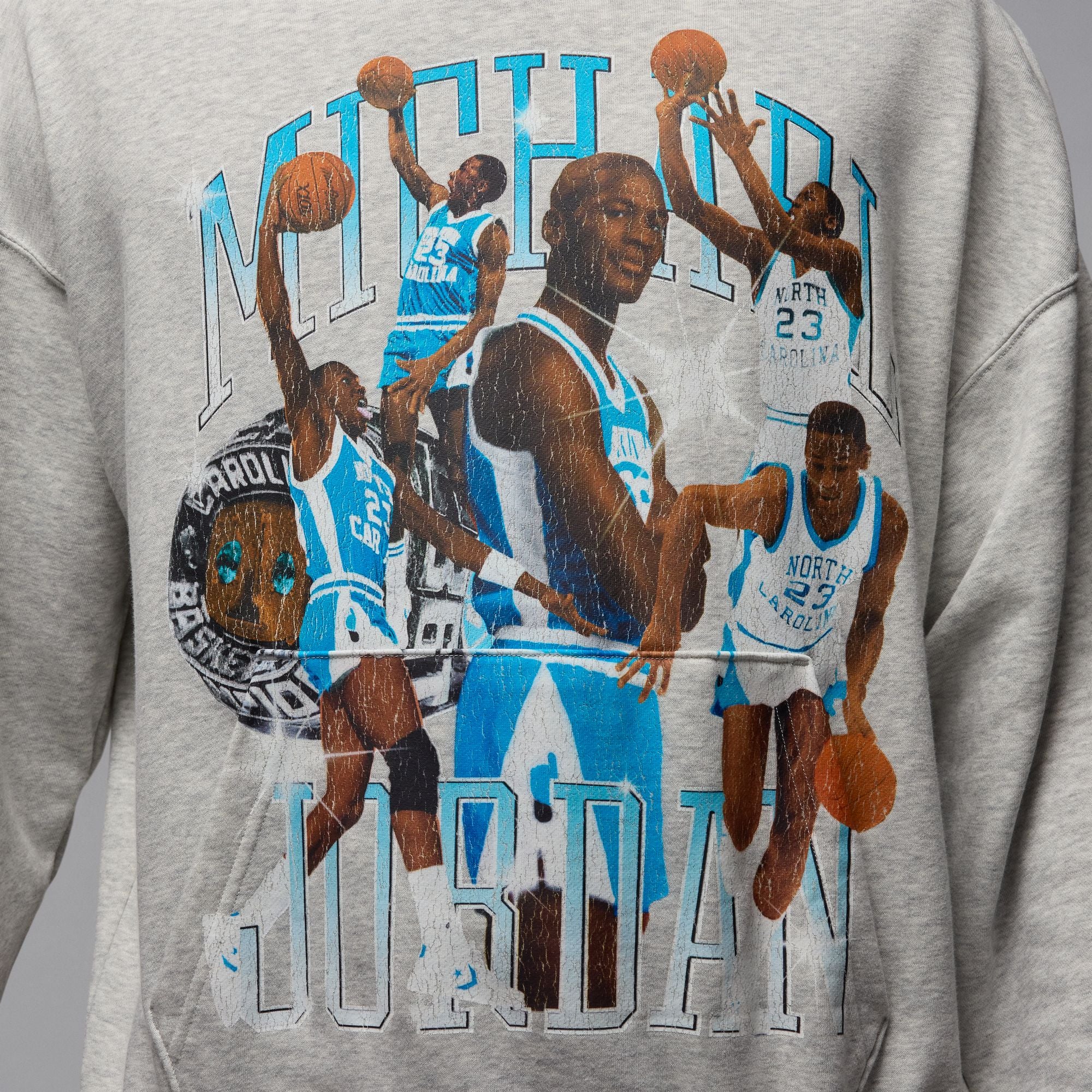 Air Jordan Mens Flight Oversized Pullover Hoodie - Image 4
