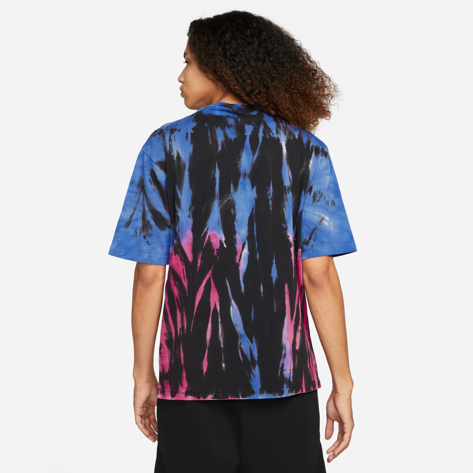 Air Jordan Mens Jordan Sport DNA '85 T-Shirt 'Blacl/Multi' - Image 2