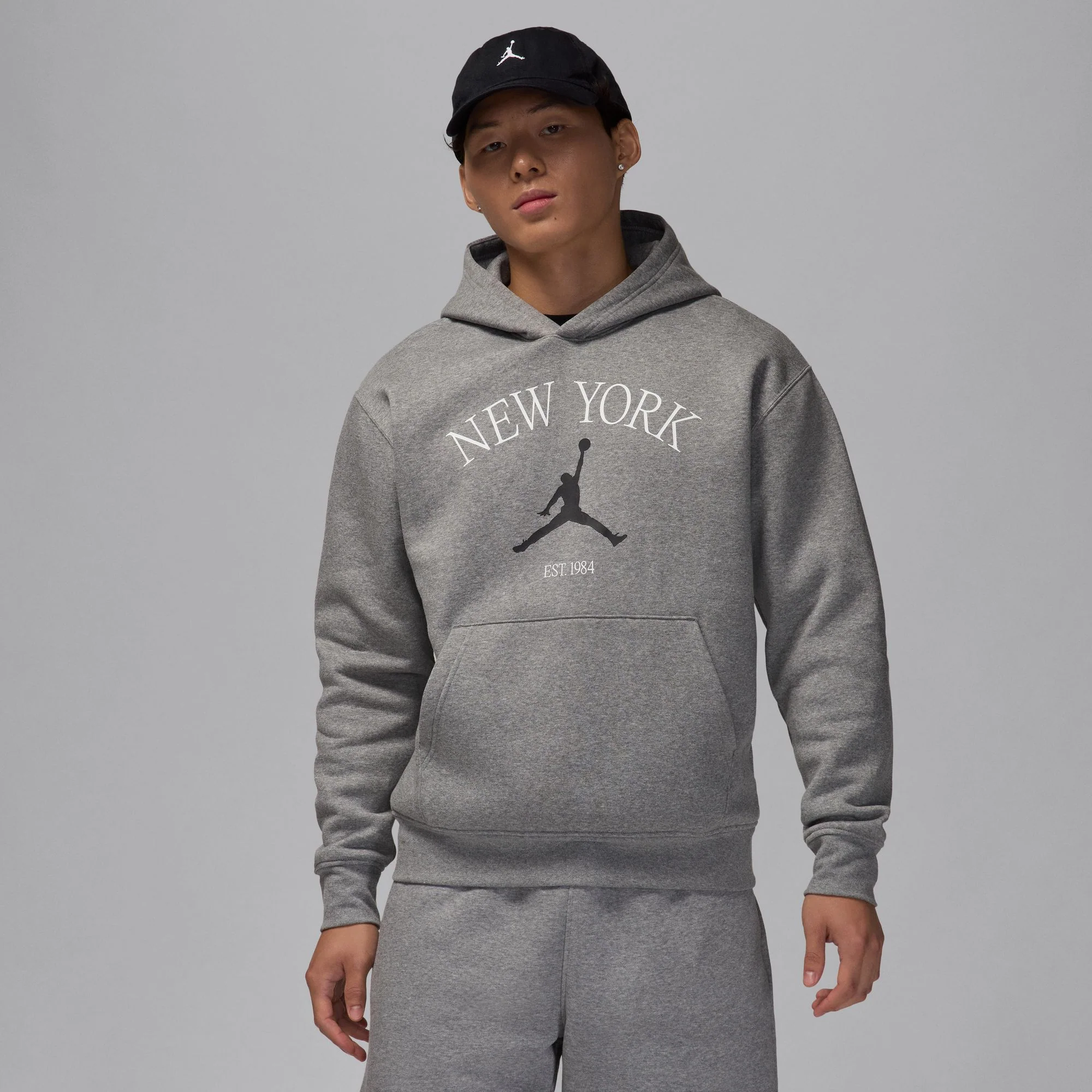 Air Jordan Mens New York City Pullover Hoodie - Image 2