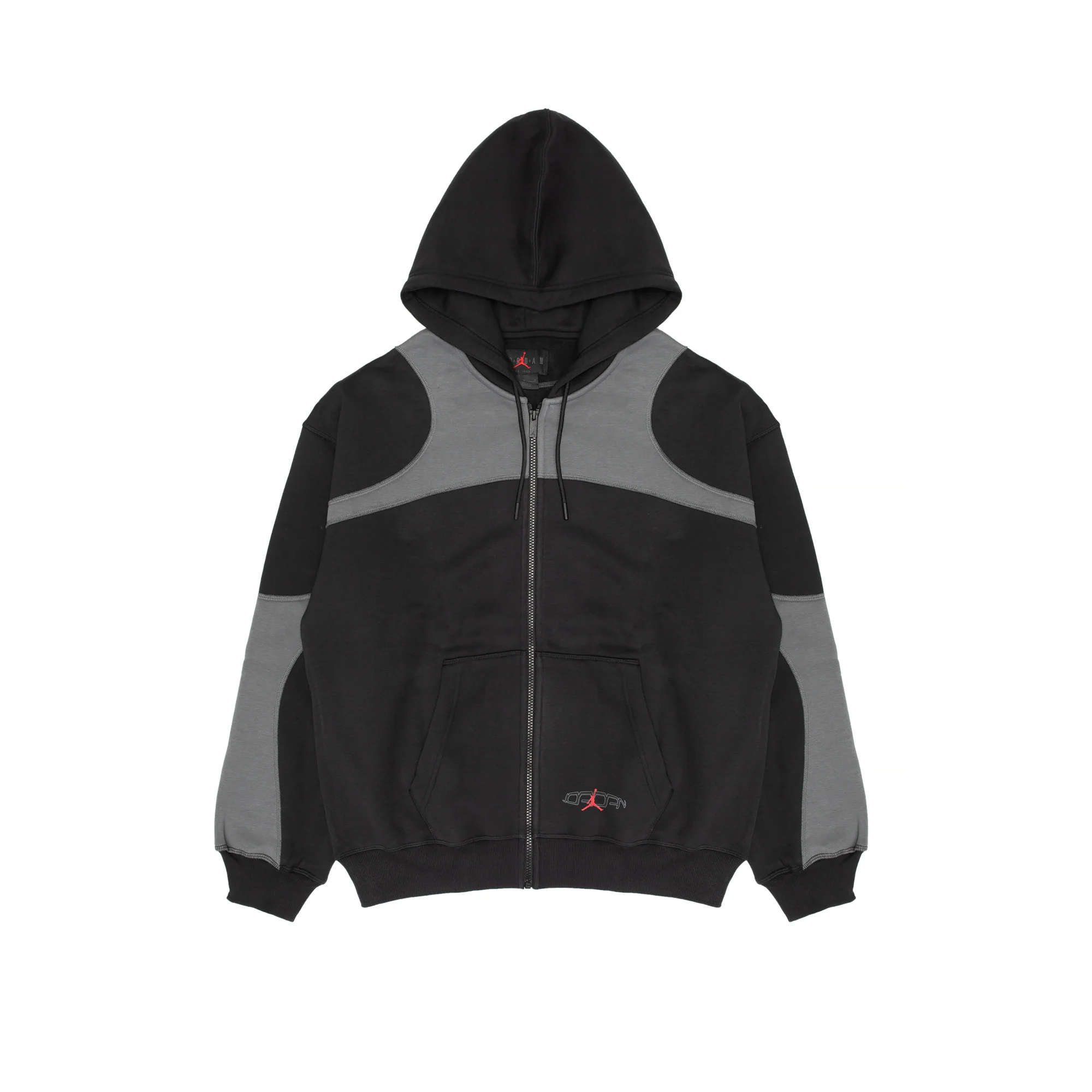 Air Jordan Mens Oversized Full-Zip Hoodie