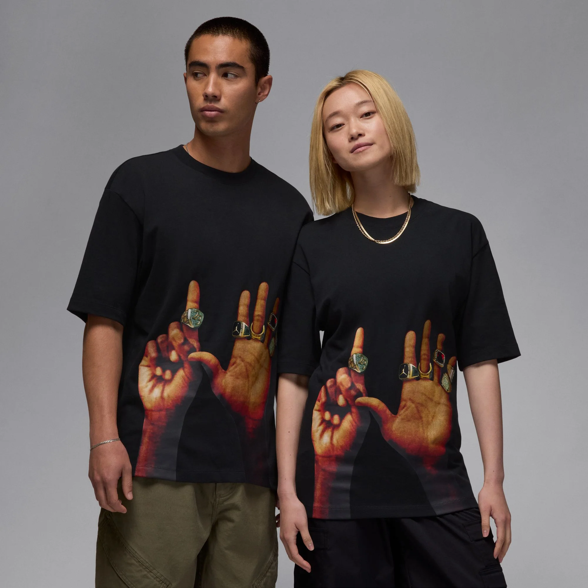 Air Jordan Mens Rings Tee - Image 2