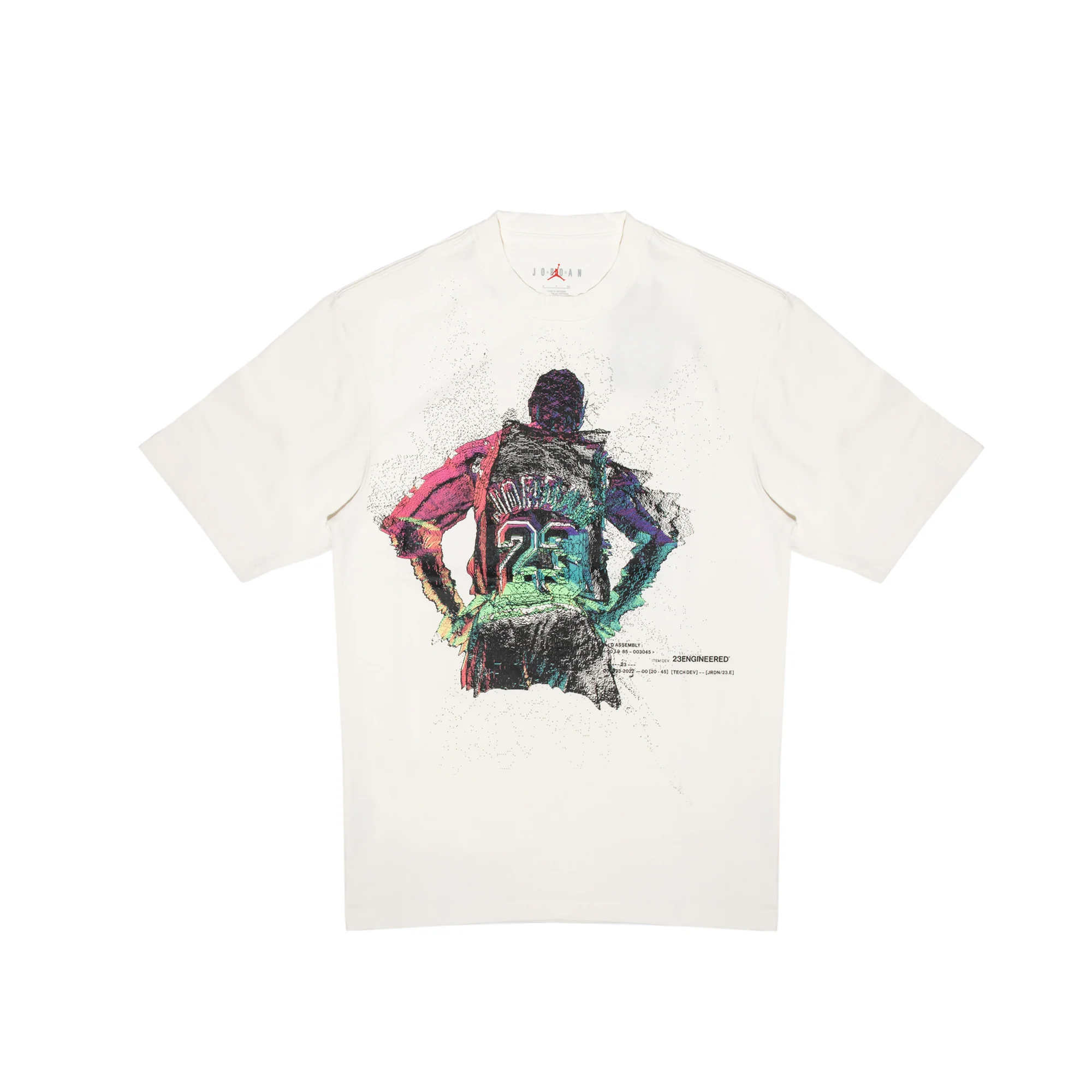 Air Jordan Mens Statement T-Shirt 'Pure/black'