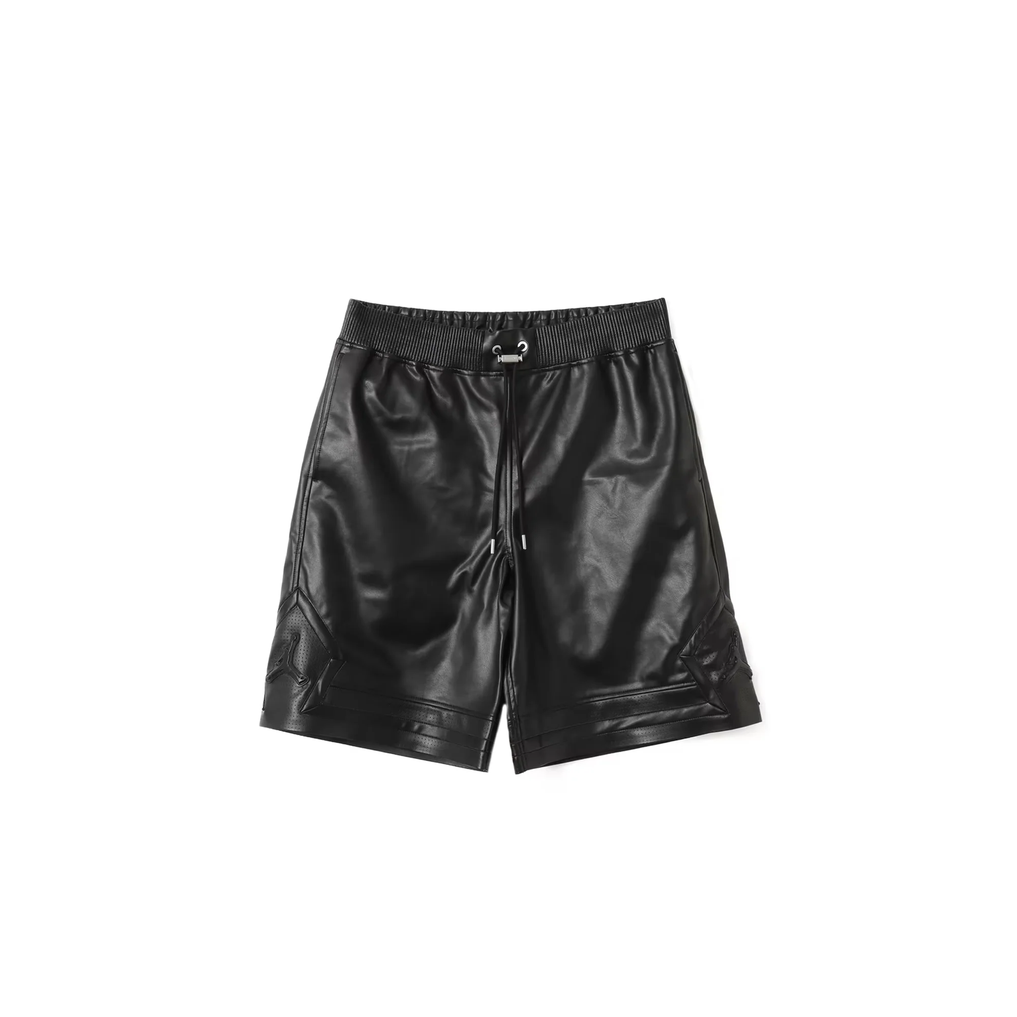 Air Jordan Mens Vegan Leather Diamond Shorts