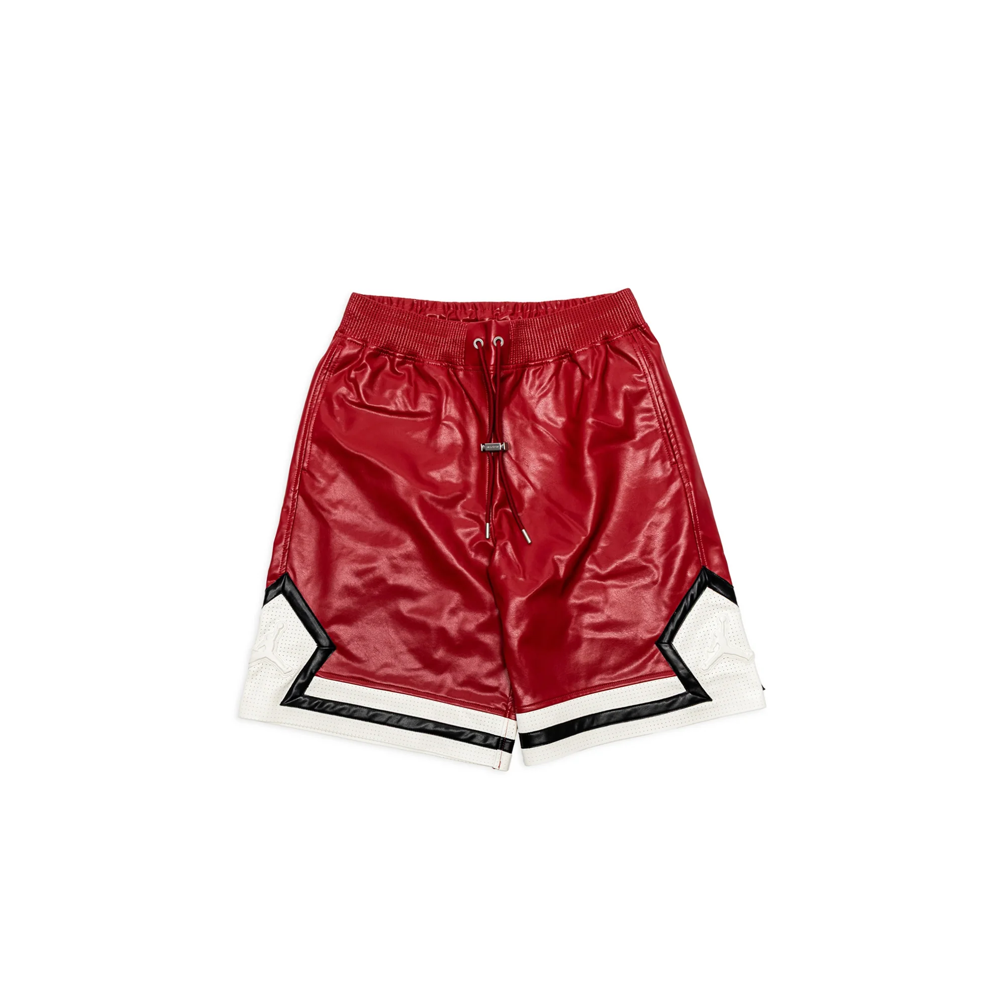 Air Jordan Mens Vegan Leather Diamond Shorts