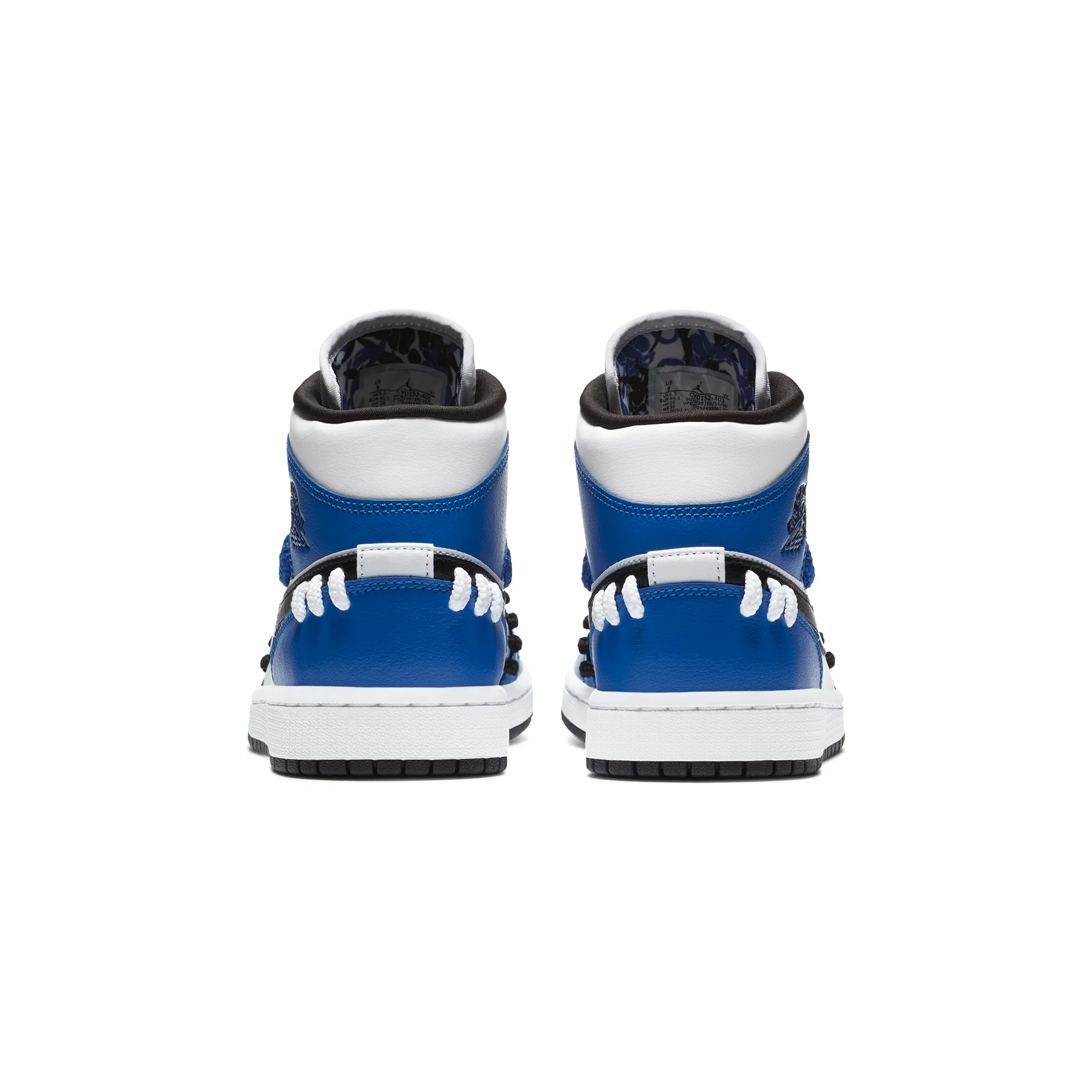 Air Jordan Womens 1 Mid SE Sisterhood Shoes - Image 3