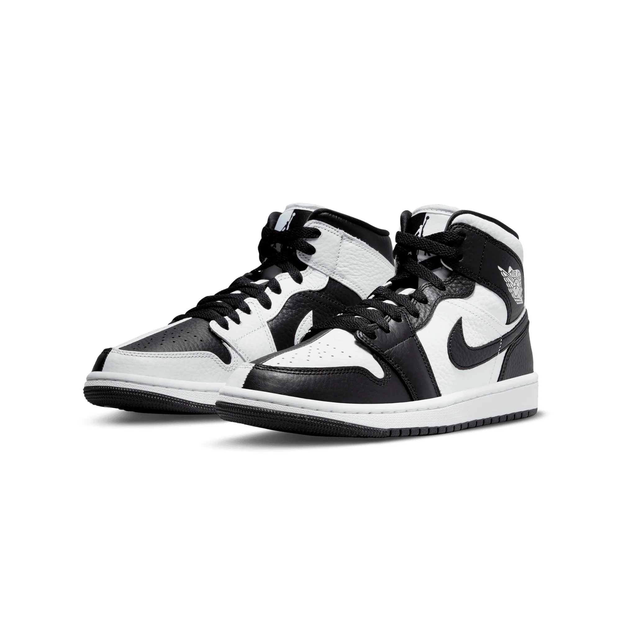 Air Jordan Womens 1 Mid Shoes - Image 2