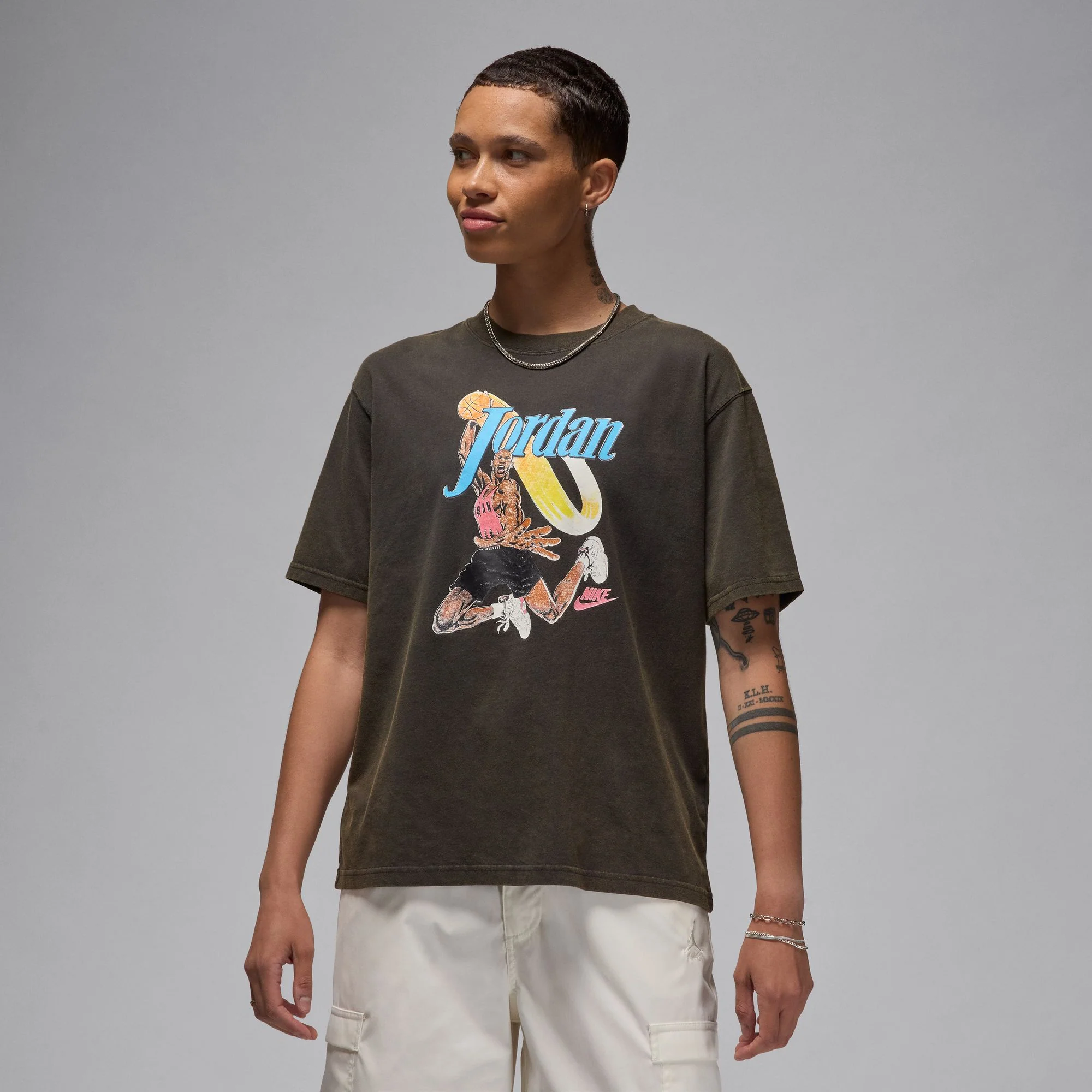 Air Jordan Womens Graphic Girlfriend Tee - Image 2