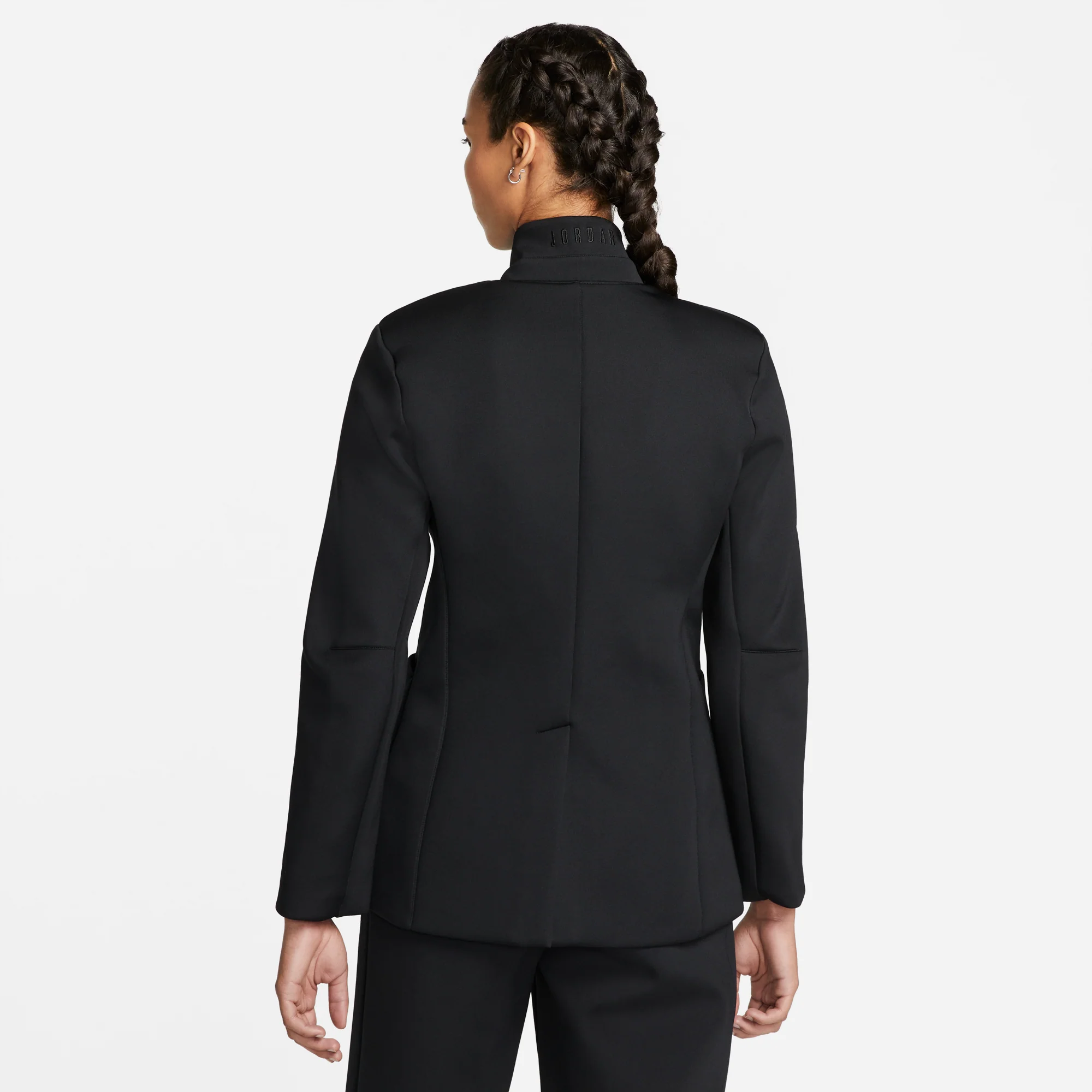 Air Jordan Womens Suit Jacket 'Black' - Image 4