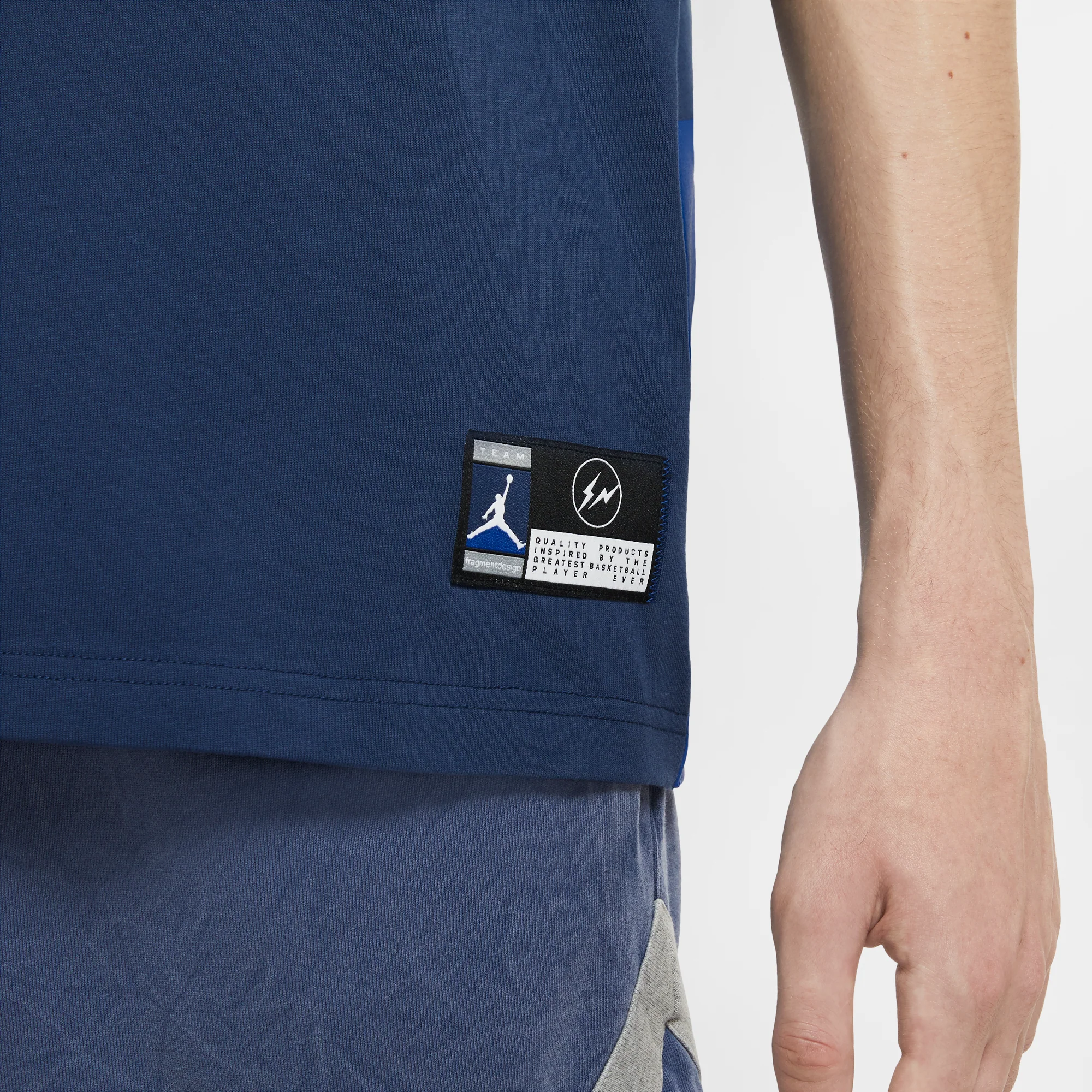 Air Jordan x Fragment Mens Lifestyle Tee - Image 4