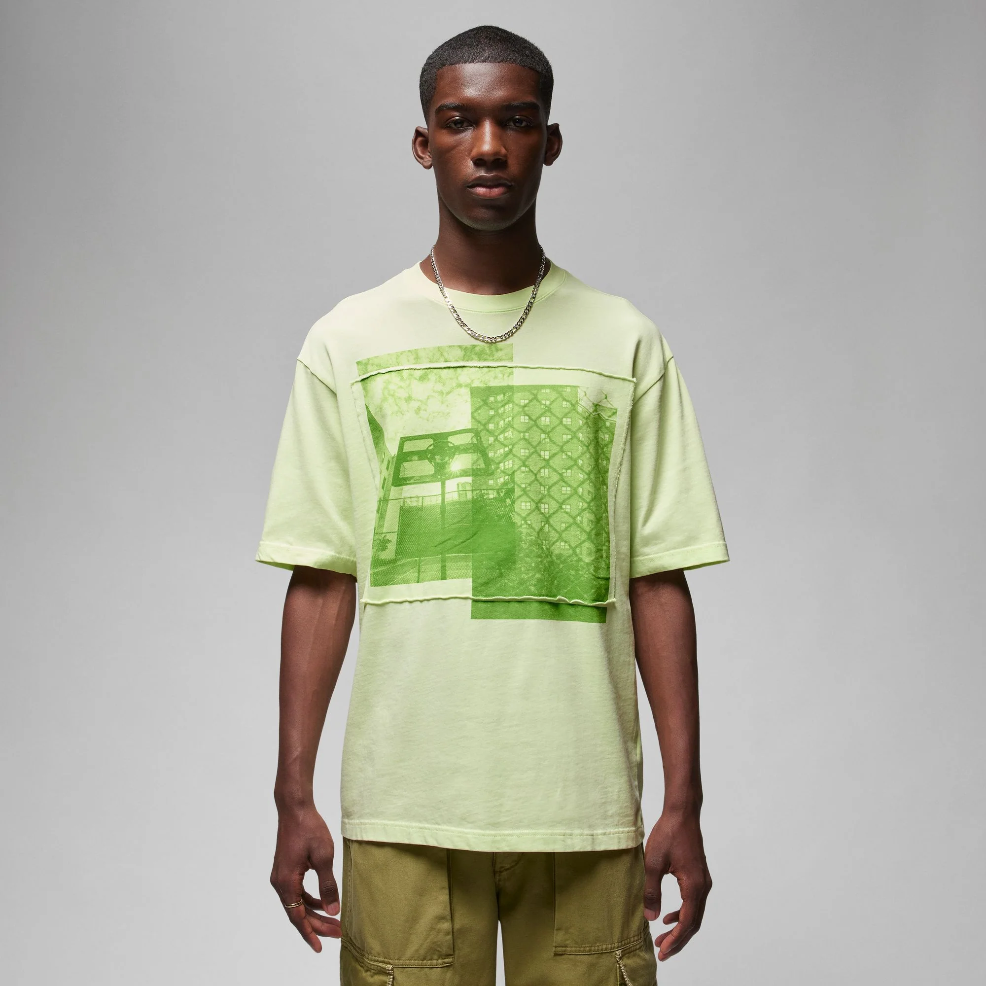 Air Jordan x Union x Bephies Beauty Supply Mens SS Tee - Image 2