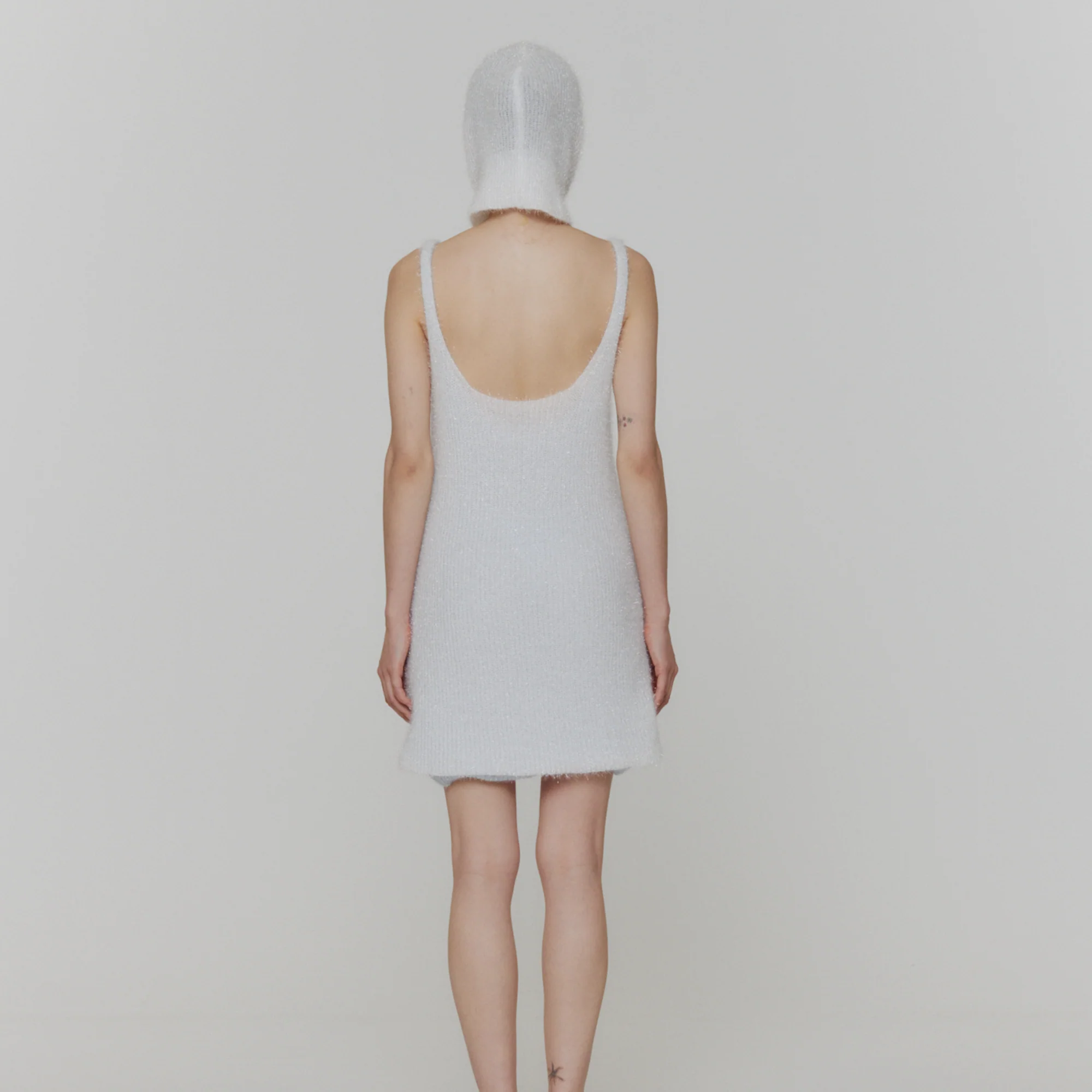 Amomento Womens Hairy Layered Dress - Image 3