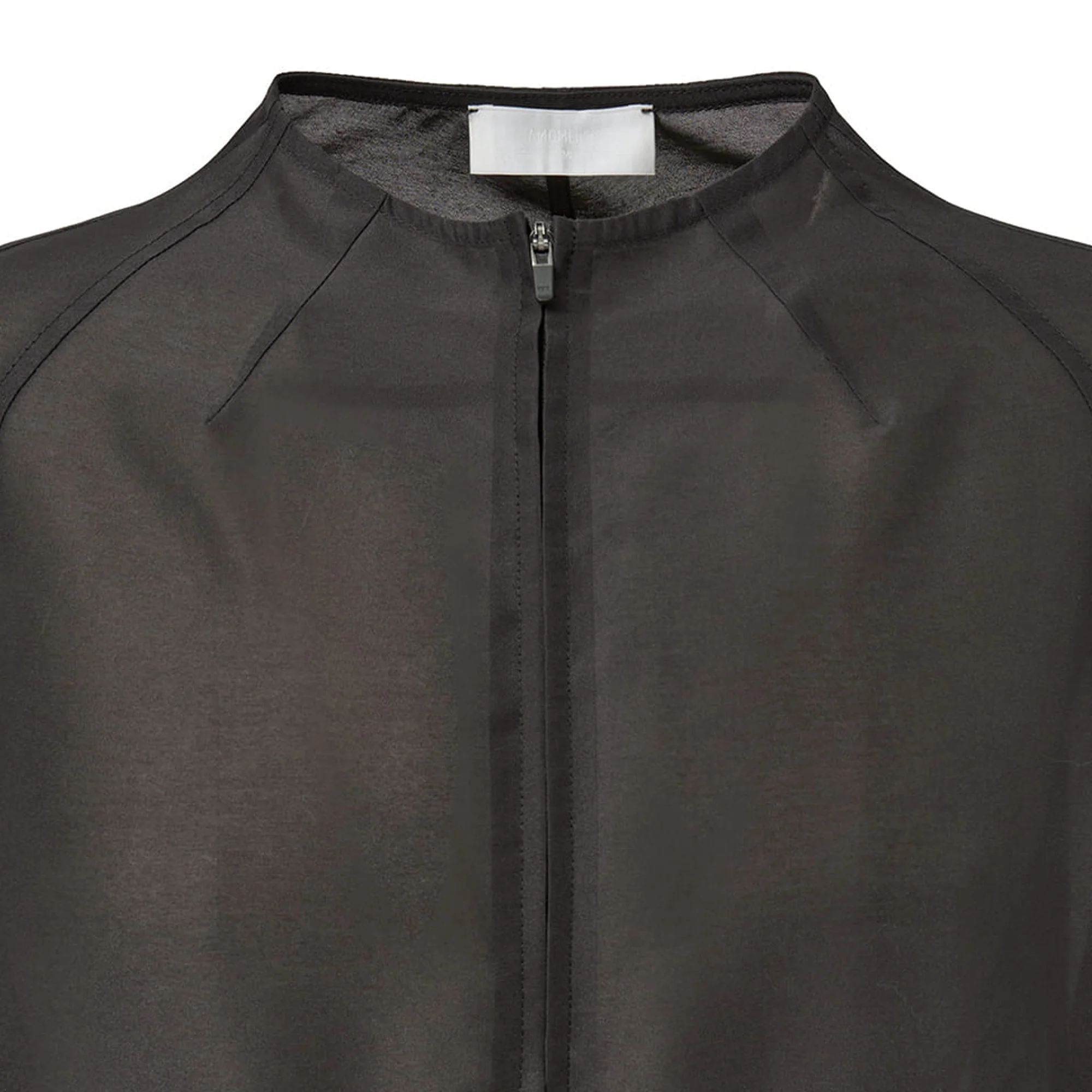 Amomento Womens Mock Neck Organza Jumper - Image 4