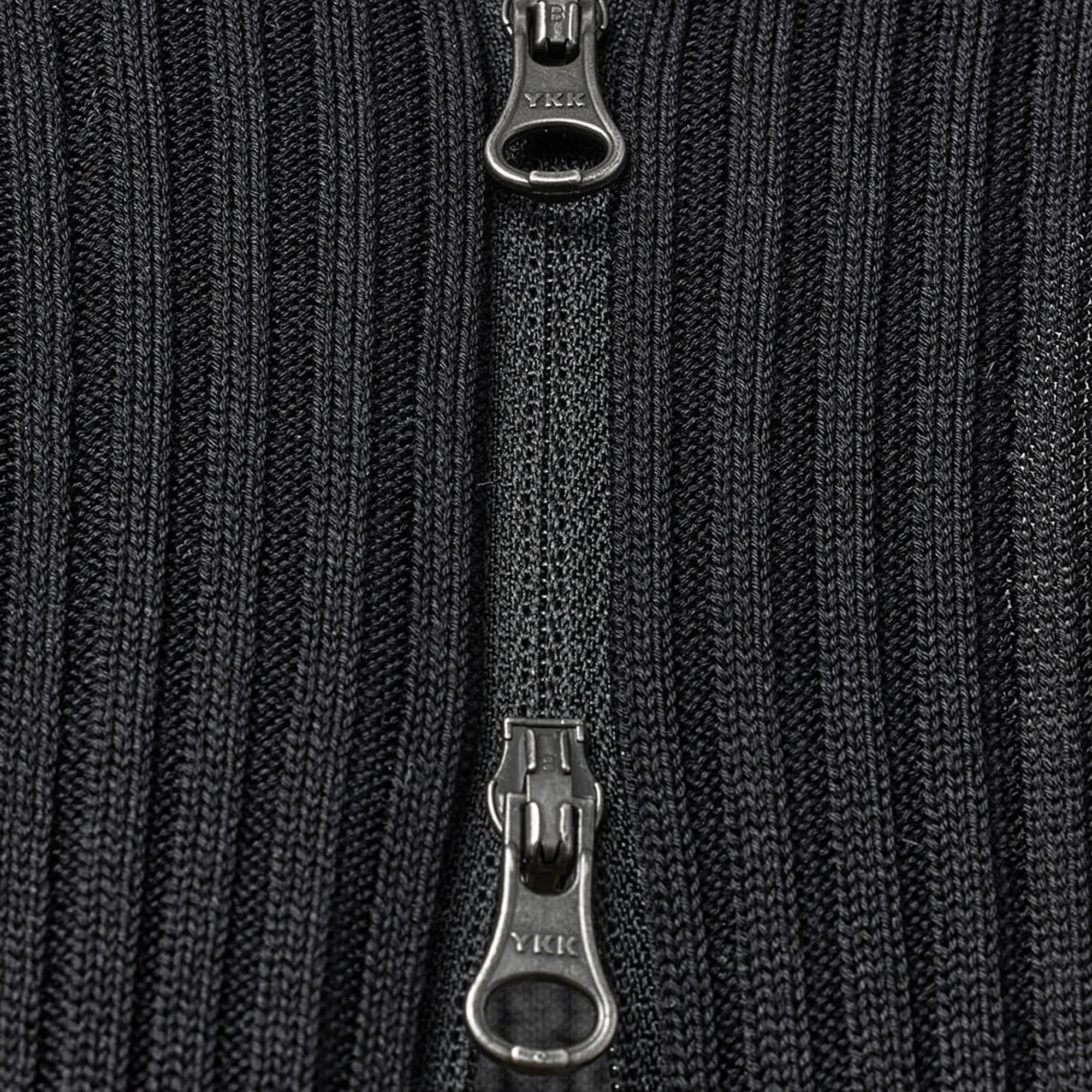 Amomento Womens Ribbed Mock Neck Cardigan - Image 3