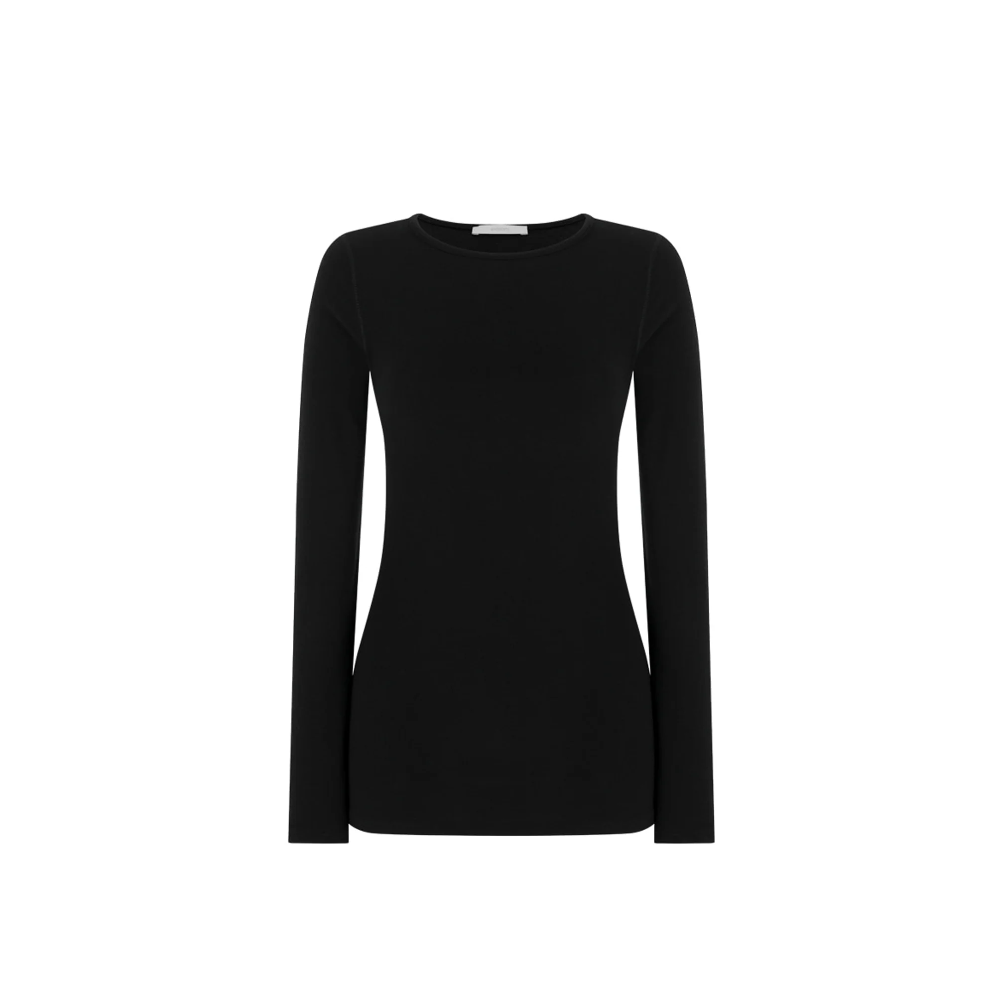 Amomento Womens Round Longsleeve