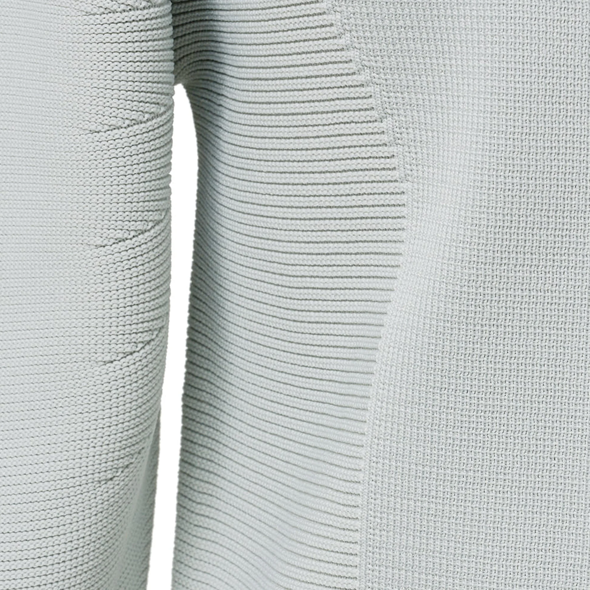 Amomento Womens Rounded Zip-Up Cardigan - Image 3