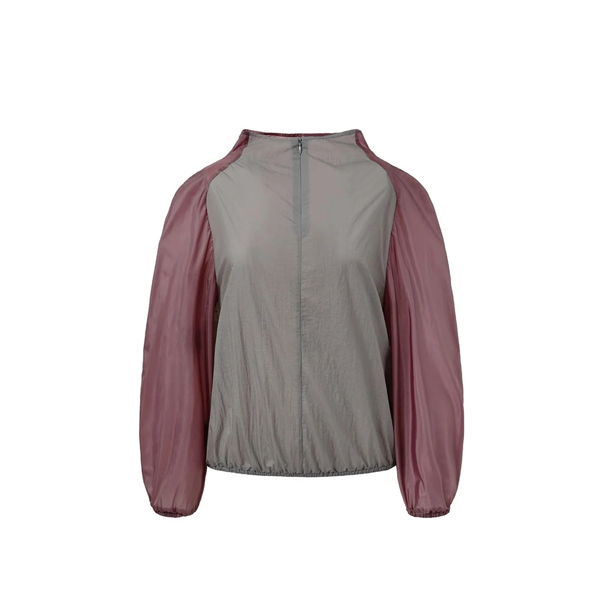 Amomento Womens Sheer Nylon Two-Way Top Jacket - Image 3
