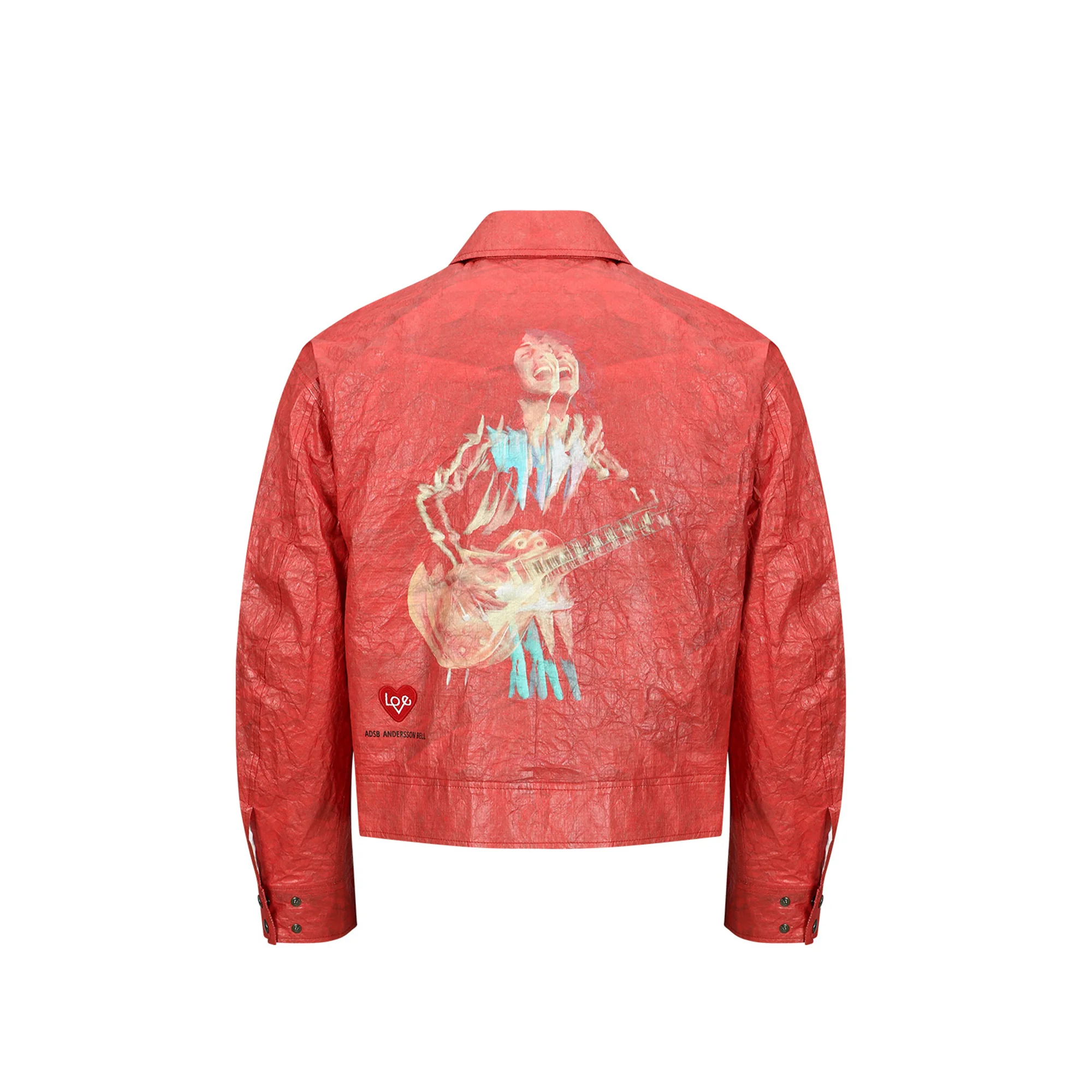 Andersson Bell Mens Guitarist Printed Tyvek Jacket - Image 2
