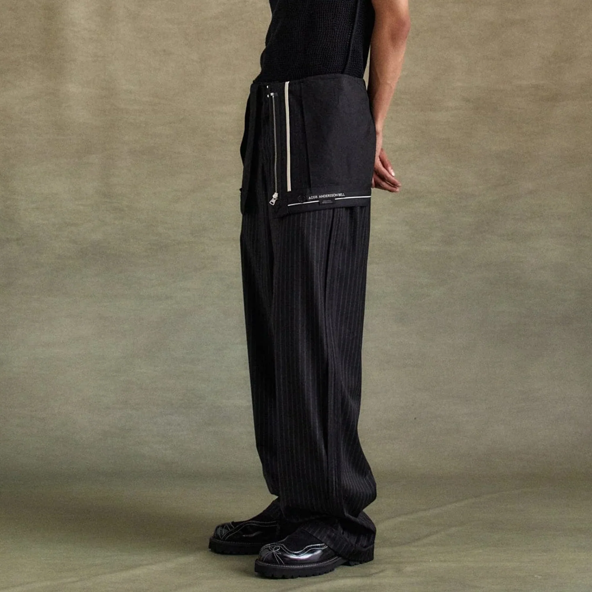 Andersson Bell Mens Inside Out Stripe Pants - Image 2