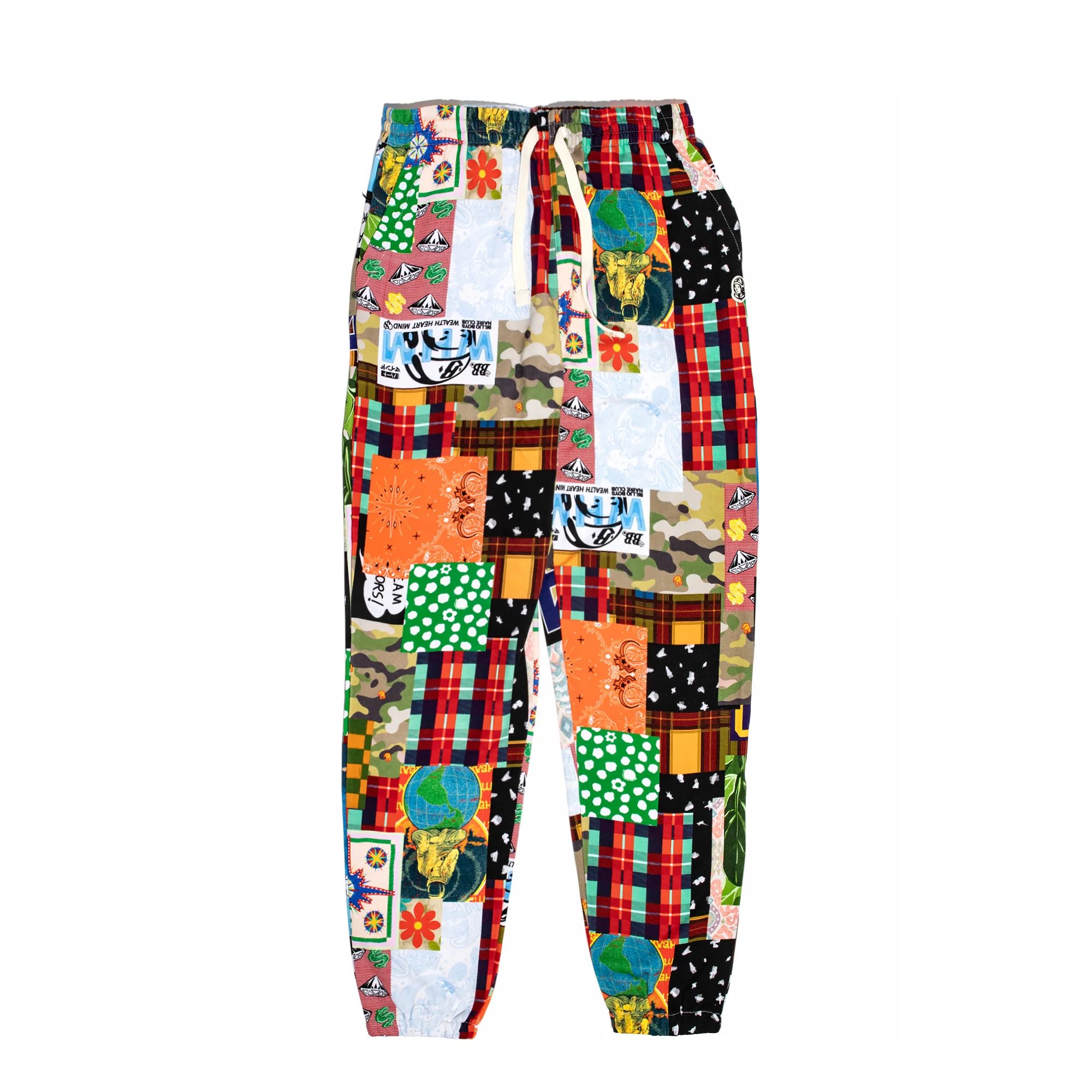 Billionaire Boys Club Mens BB Collage Sweats 'White'