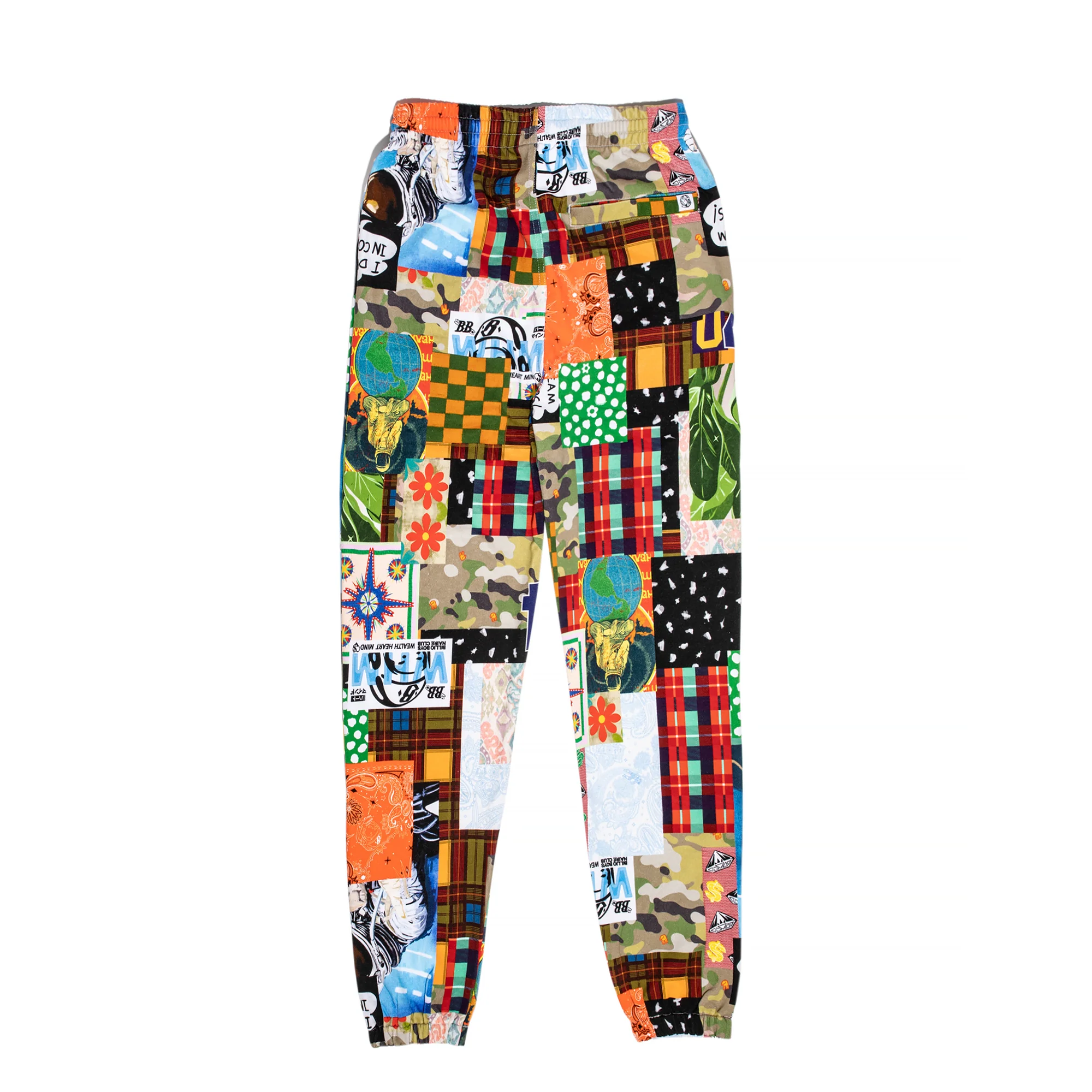 Billionaire Boys Club Mens BB Collage Sweats 'White' - Image 2