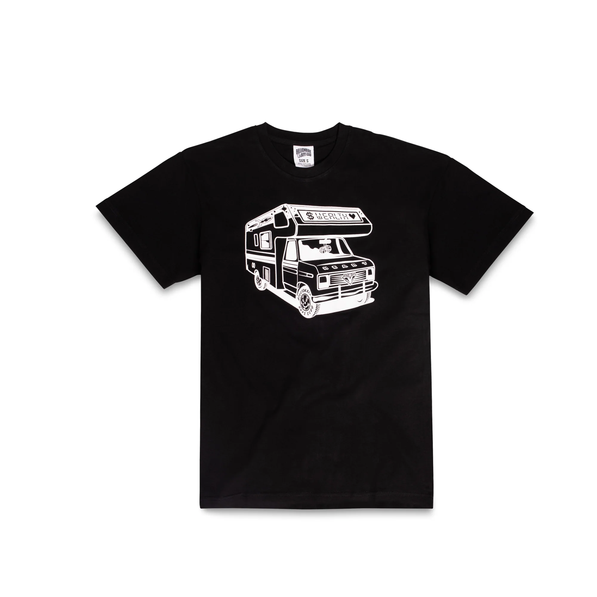Billionaire Boys Club Mens Camper SS Tee 'Black'
