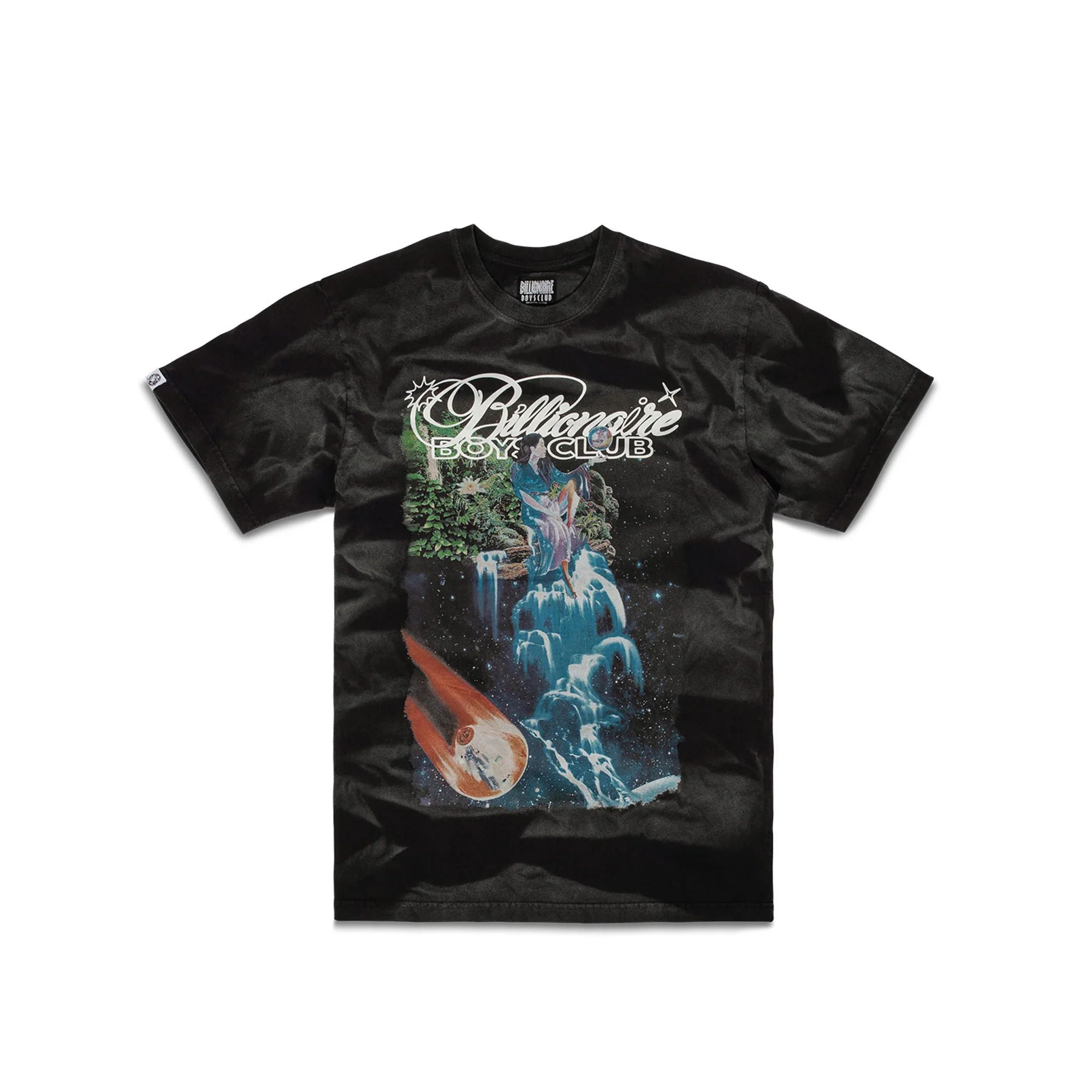 Billionaire Boys Club Mens Celestial SS Knit Tee 'Blk'