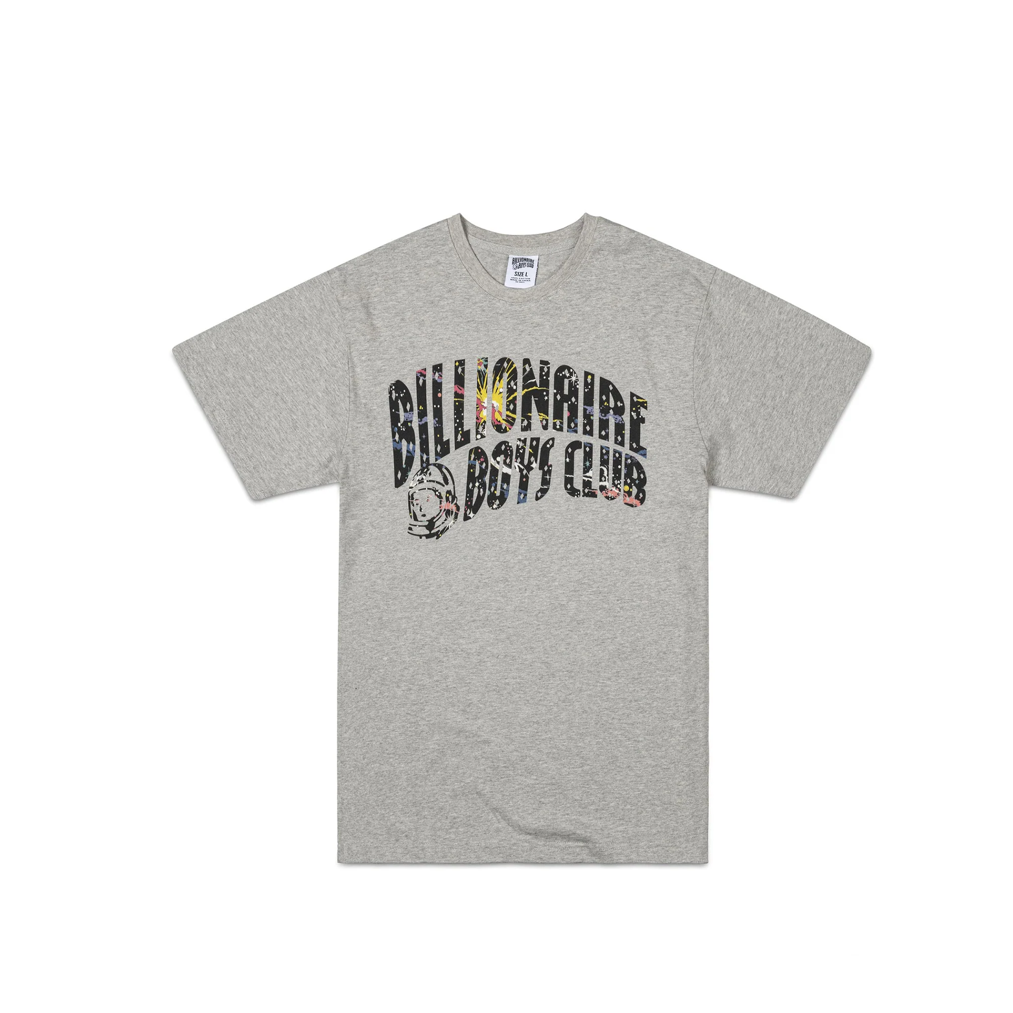 Billionaire Boys Club Mens BB Cosmic Arch SS Tee 'Heather Grey'