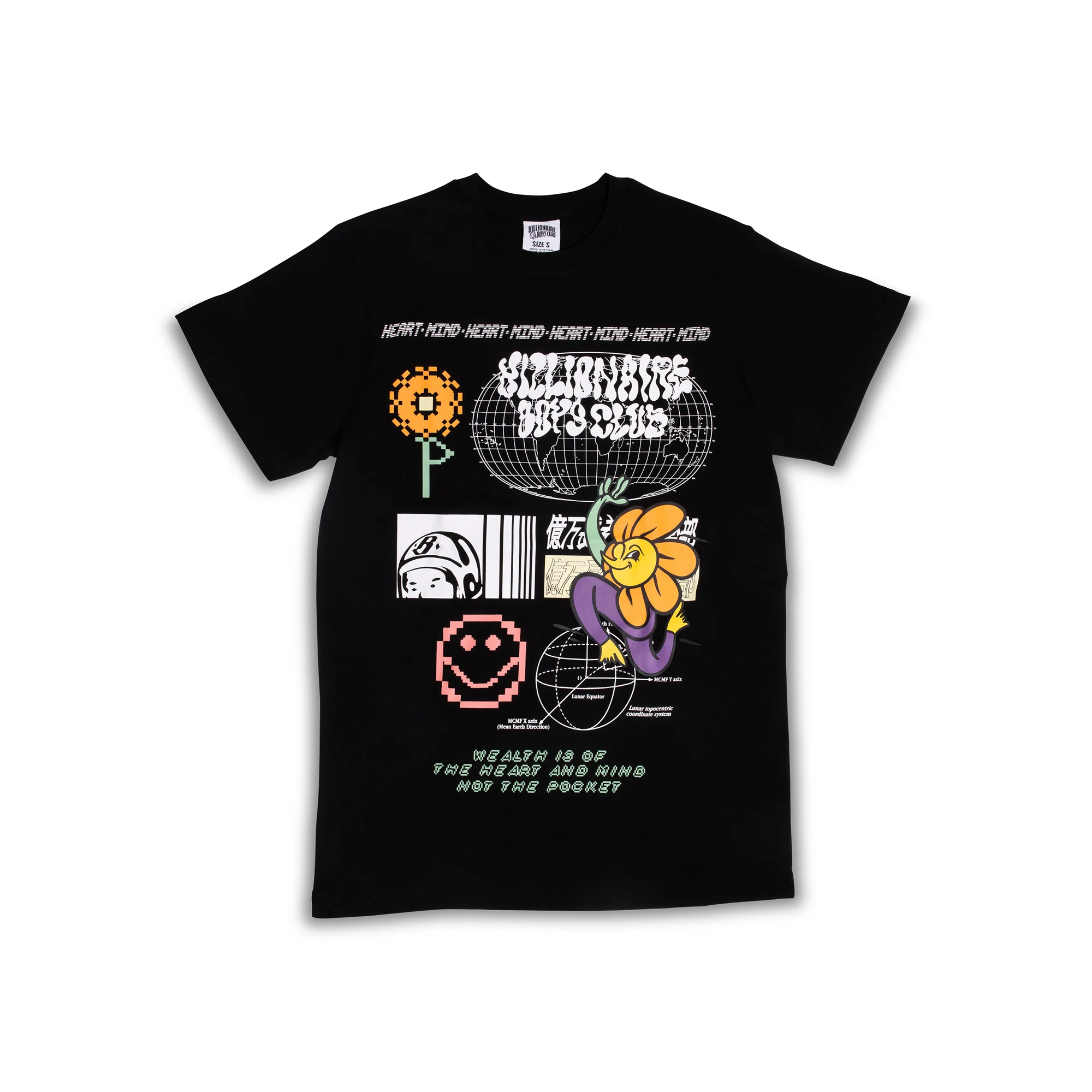 Billionaire Boys Club Mens Flora SS Tee 'Black'