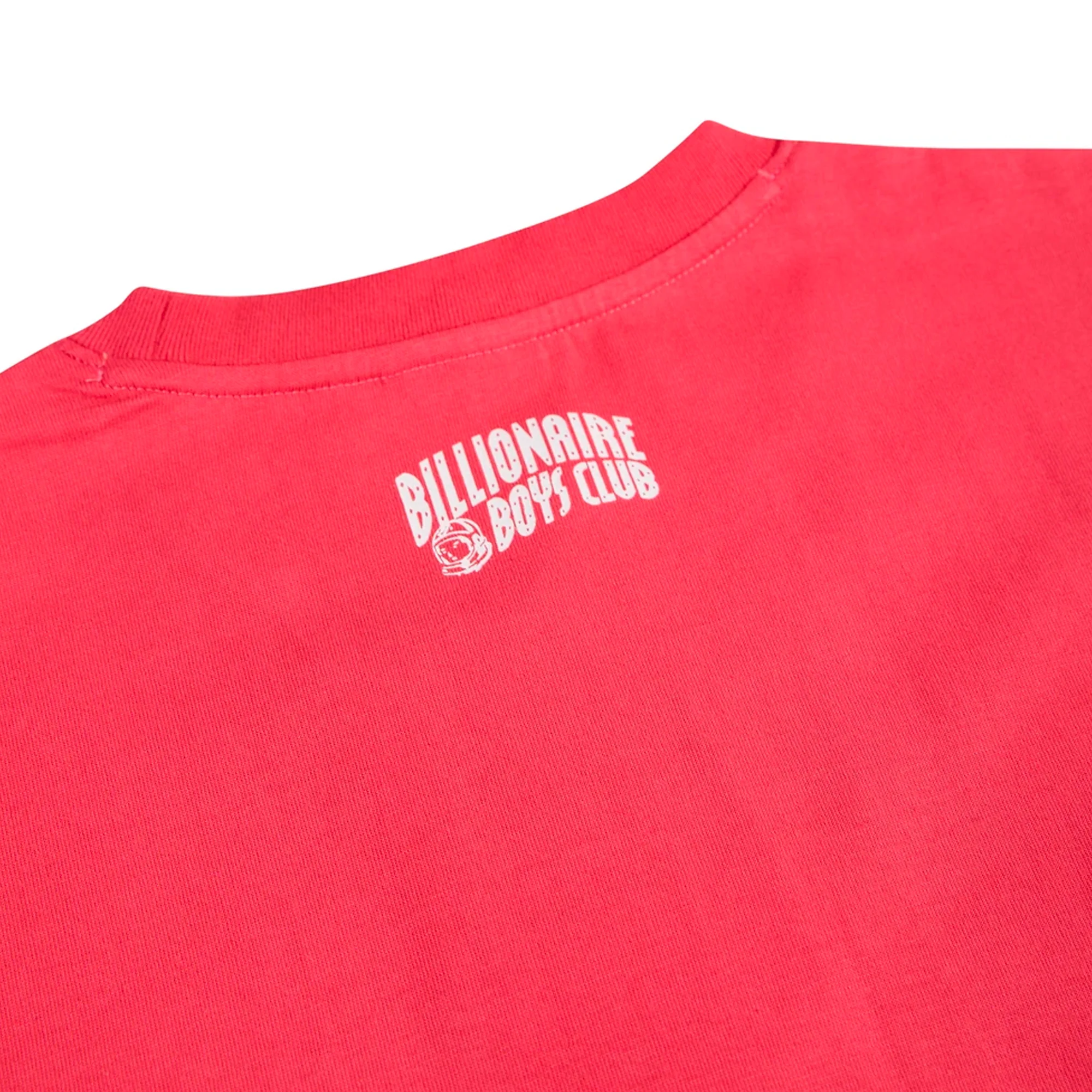 Billionaire Boys Club Mens Helmet SS Tee 'Rogue Red' - Image 4