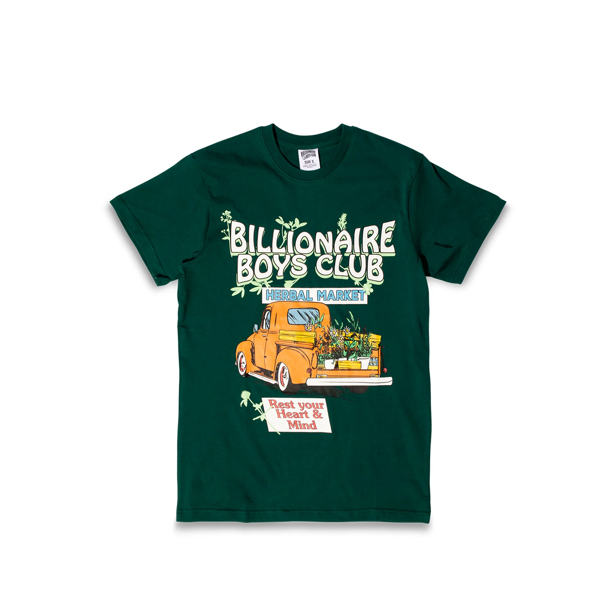 Billionaire Boys Club Mens BB Herbs Tee 'Botanical Garden'
