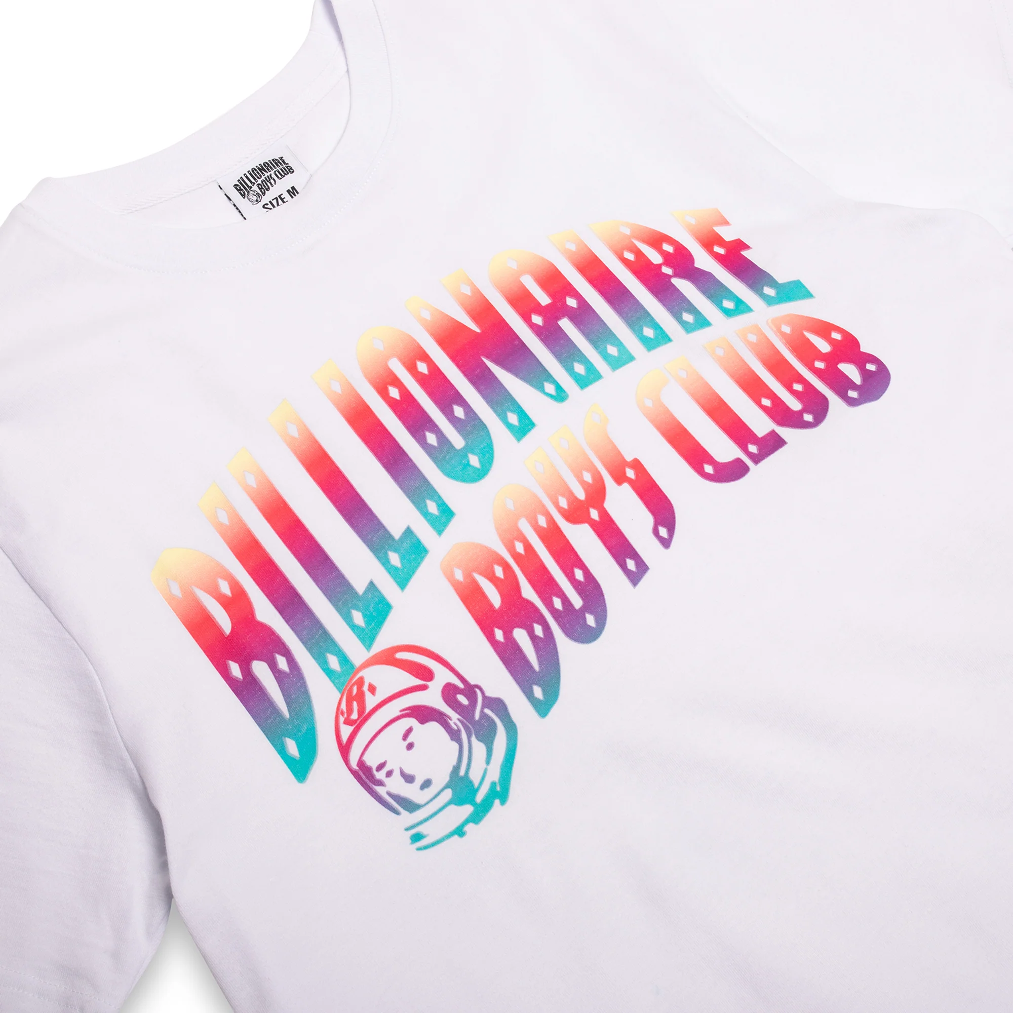 Billionaire Boys Club Mens Prism SS Tee 'White' - Image 2