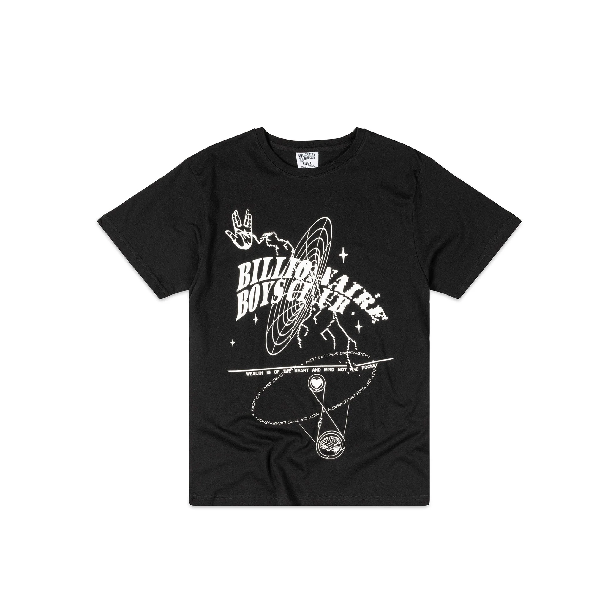 Billionaire Boys Club Mens BB Warp SS Tee 'Black'