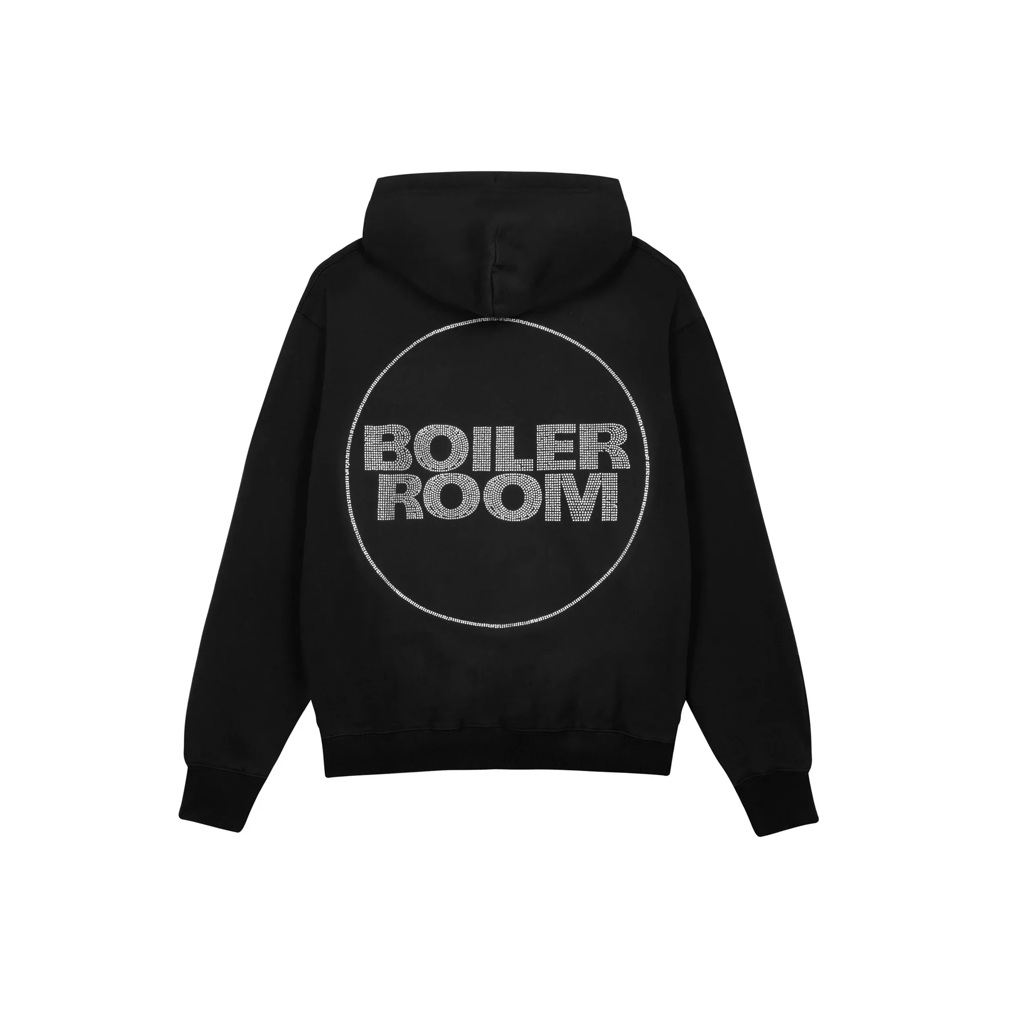 Boiler Room Mens Diamante Logo Hoodie - Image 2