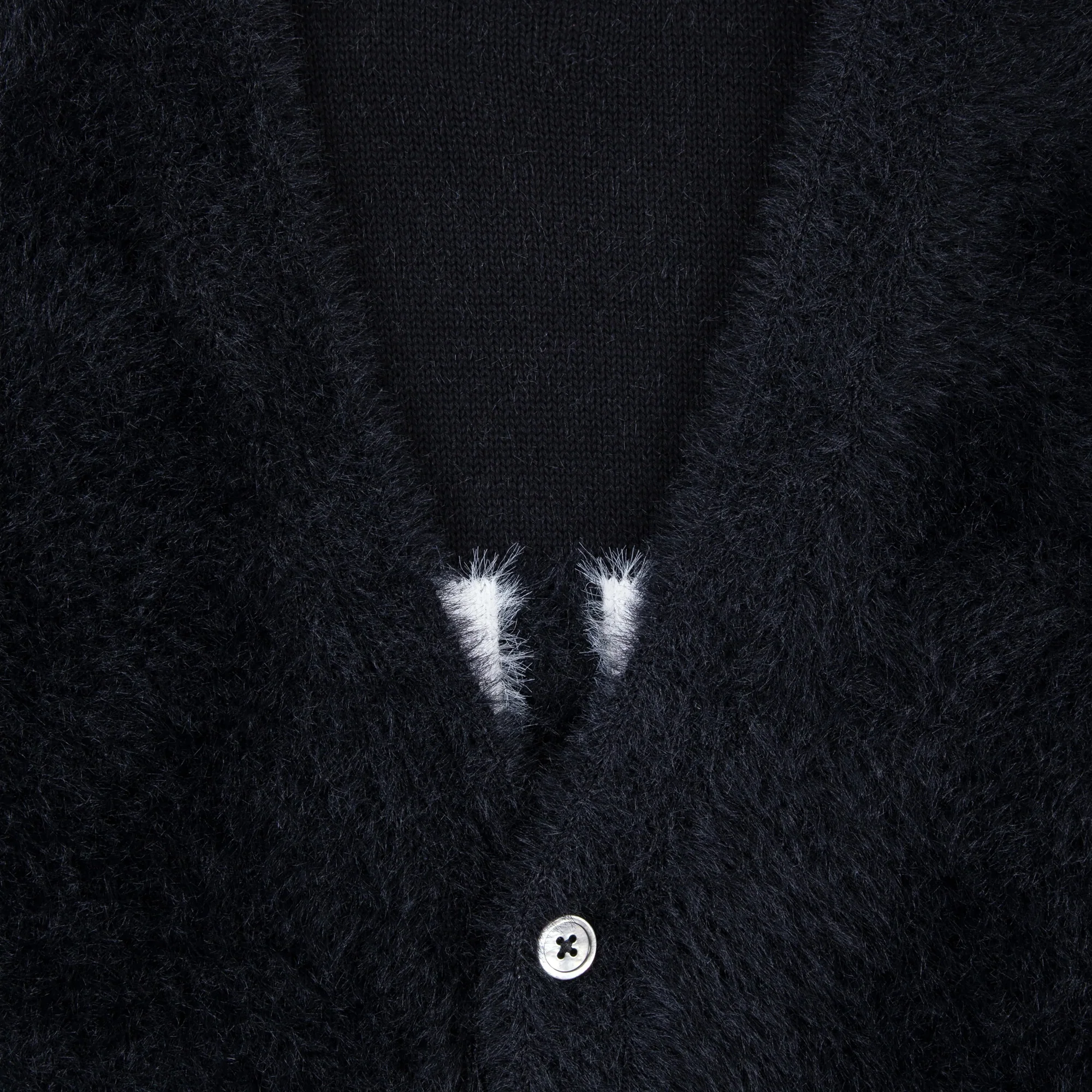 Boiler Room Mens Hairy Cardigan - Image 4