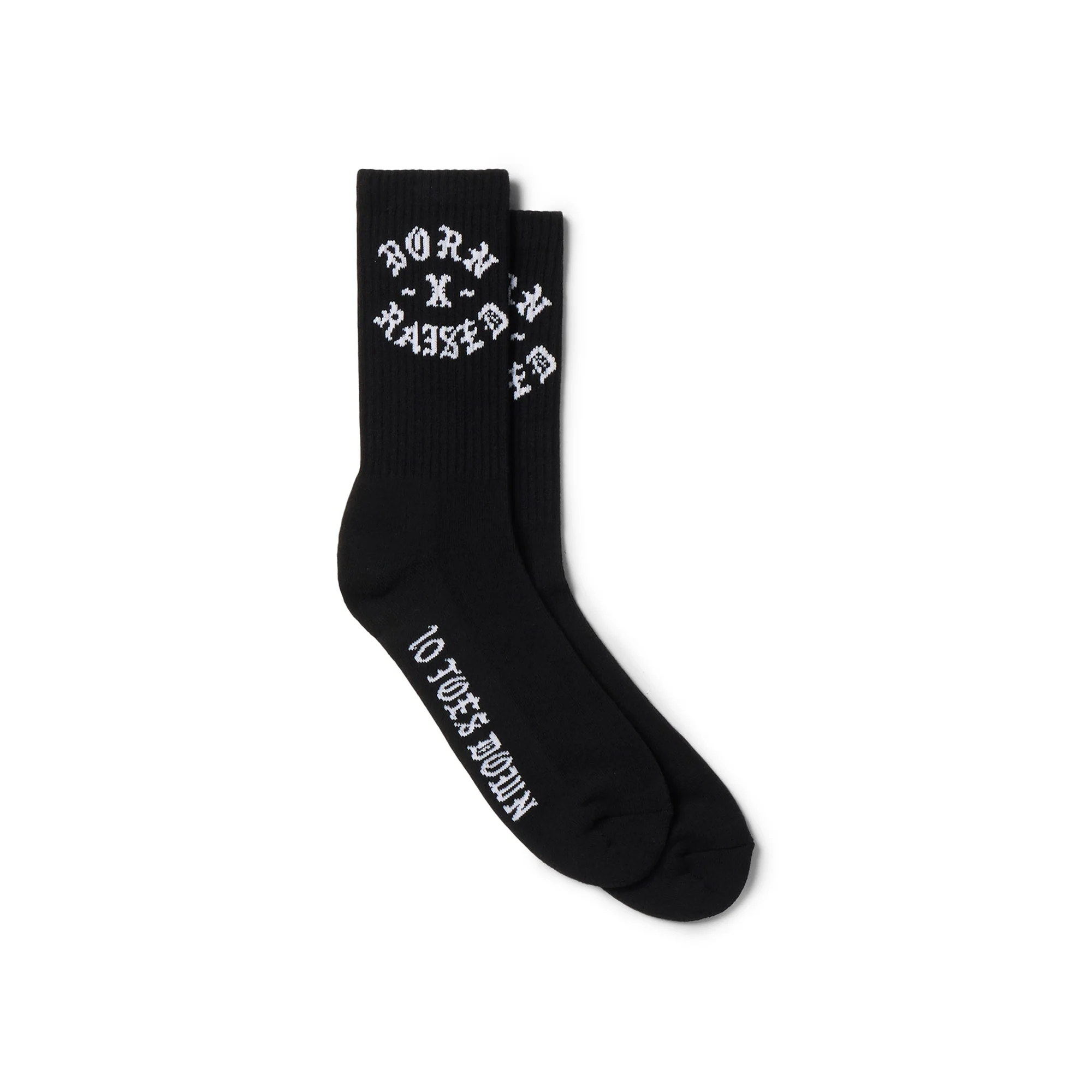 Born X Raised 10 Toes Down Rocker Socks - Image 2