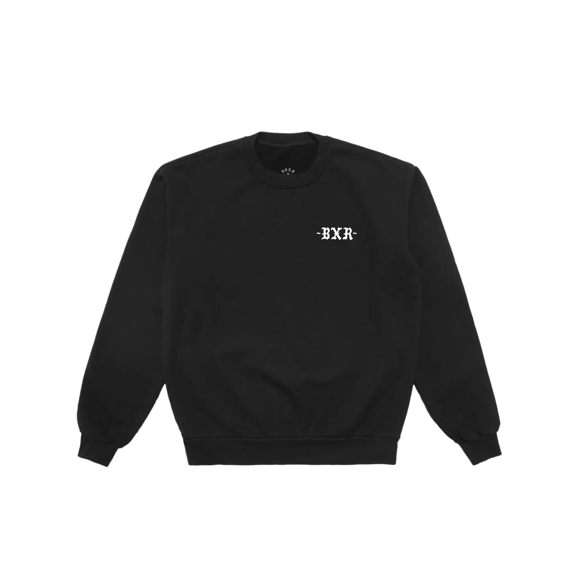 Born X Raised Mens Unconditional Love Crewneck