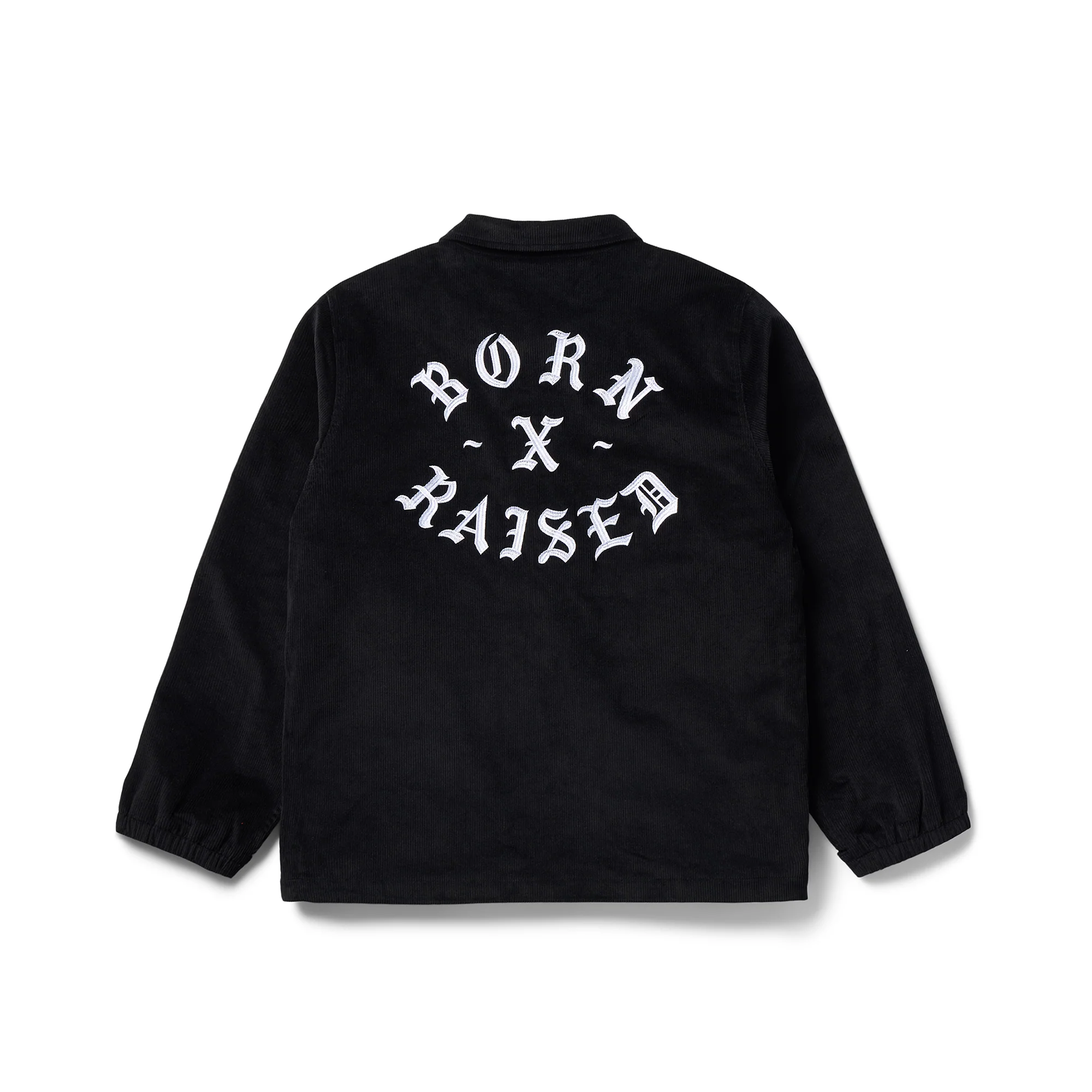 Born X Raised Mens Zine Corduroy Coach Jacket - Image 2