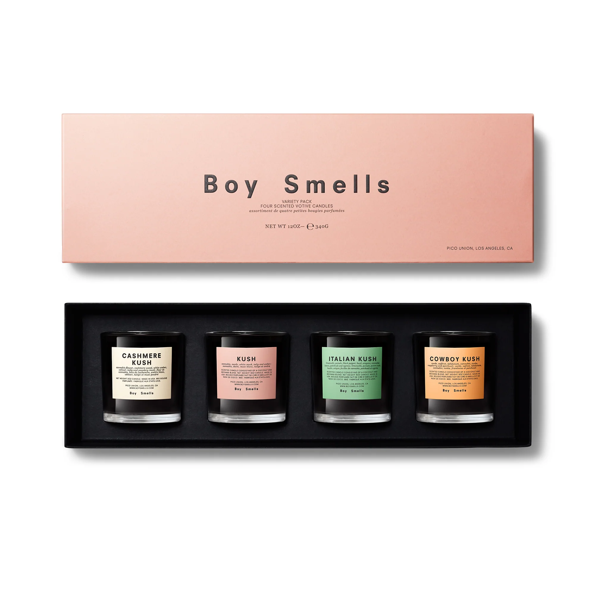 Boy Smells Best Buds Quartet Set 3 Oz Candles - Image 2