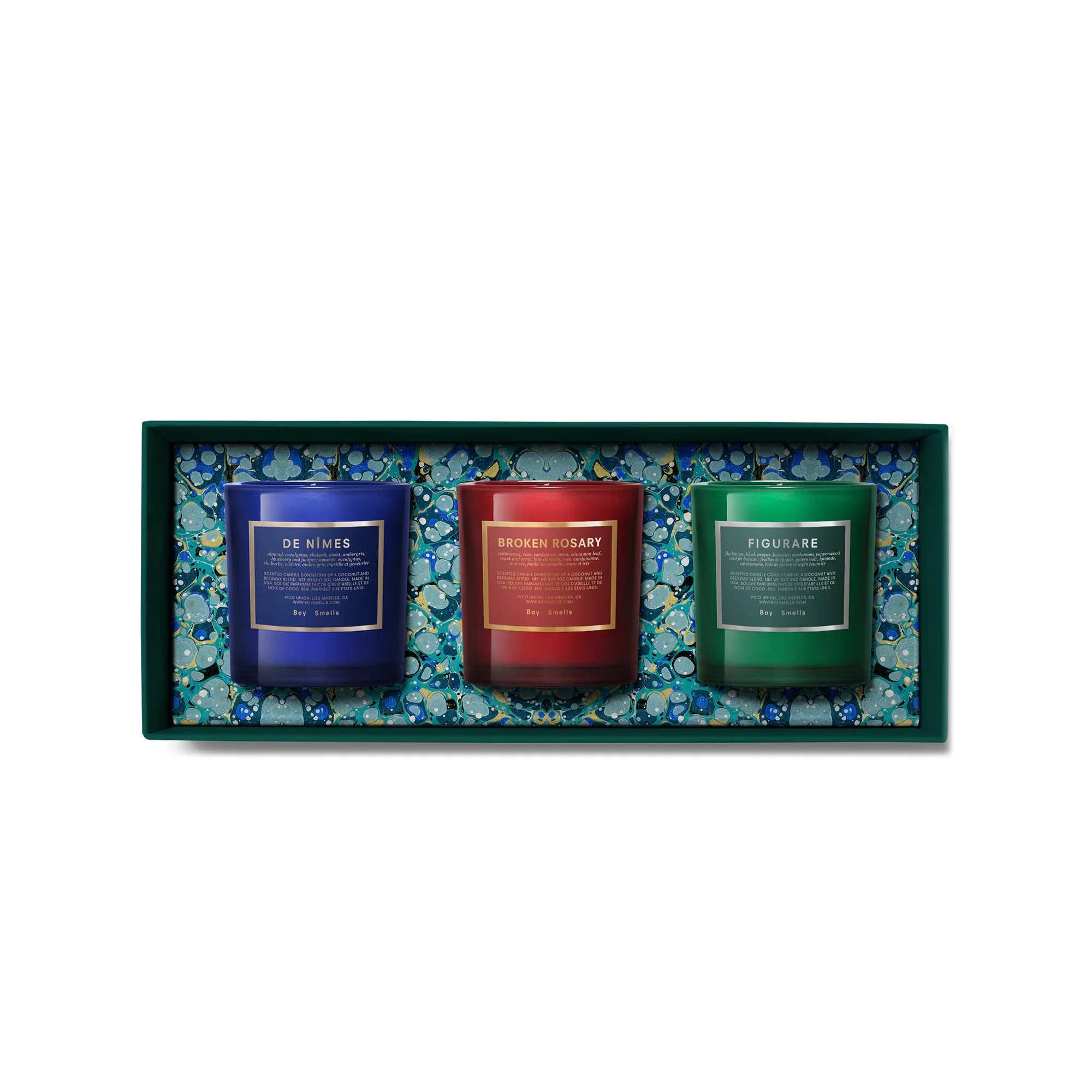 Boy Smells Holiday Votive Set
